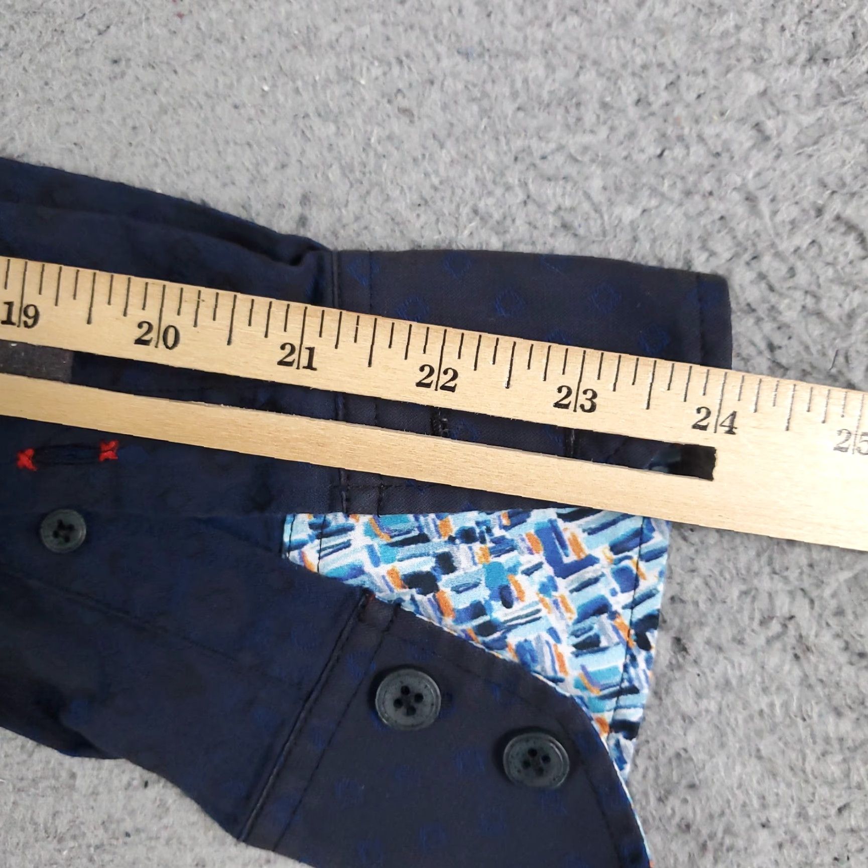 Robert Graham Robert Graham Shirt Mens Small Blue Geometric Exclusive Button Up Long Sleeve Size US S / EU 44-46 / 1 - 6 Thumbnail