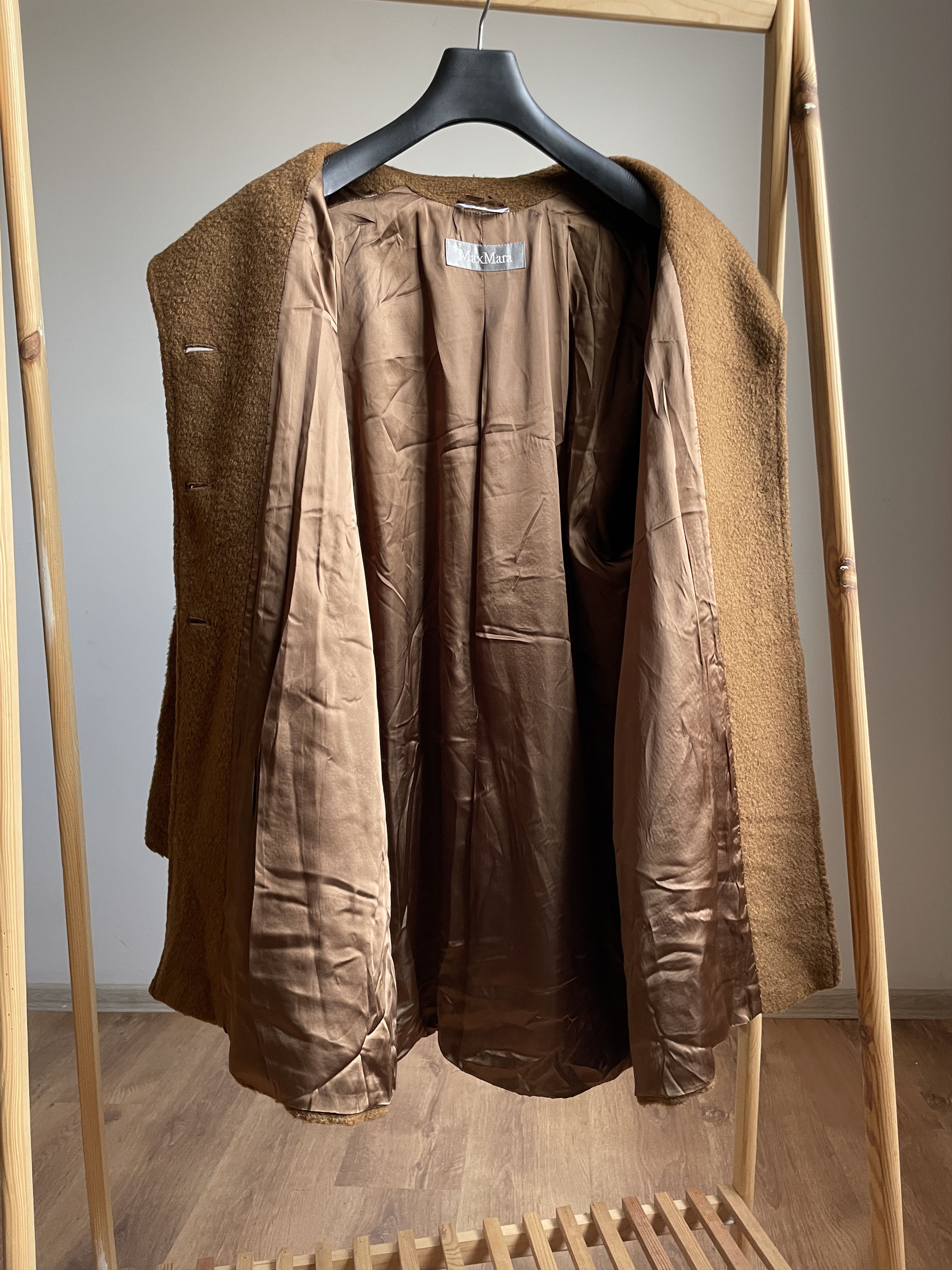 Max Mara Max Mara Mohair Wool Blend Brushed Coat Size M / US 6-8 / IT 42-44 - 3 Thumbnail