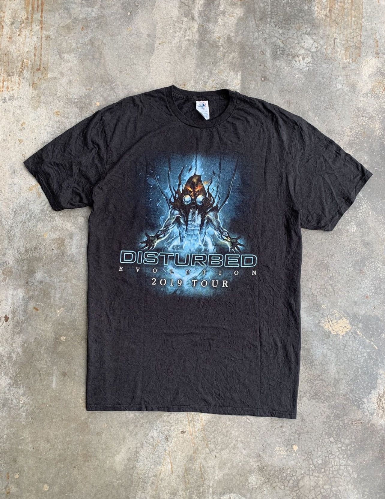 Band Tees Heavy Metal Disturbed Evolution 2019 Tour Band Tee Size US XL / EU 56 / 4 - 1 Thumbnail