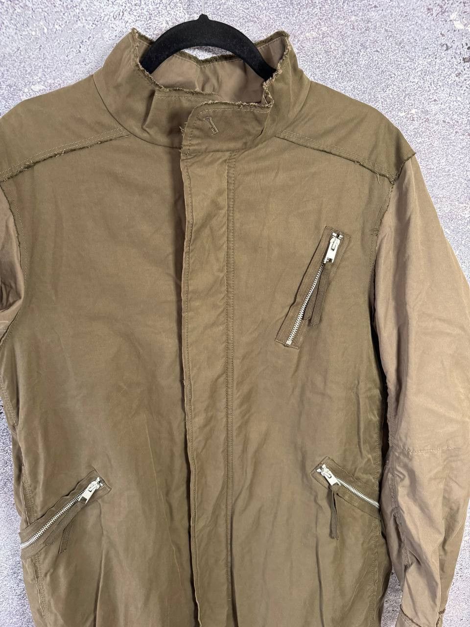 Allsaints AllSaints Green Utility Logan Jacket/Parka Japanese Cloth M Size US M / EU 48-50 / 2 - 9 Thumbnail