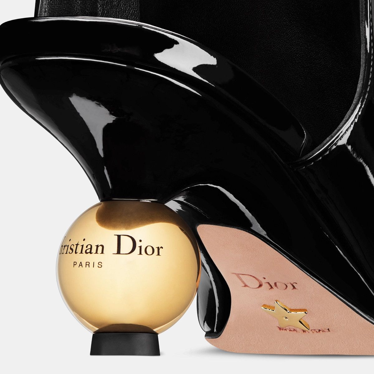 Dior o1bcso1str0226 D-Idole Heeled Ankle Boot in Black Size US 8 / IT 38 - 4 Thumbnail