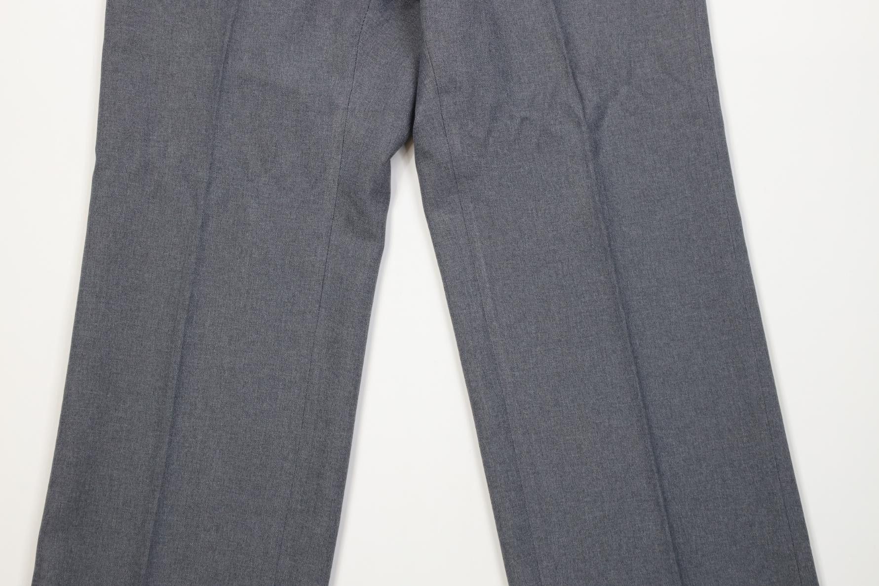 Vintage Vintage 70s Streetwear Flared Wide Leg Chino Pants Gray USA Size US 34 / EU 50 - 3 Thumbnail