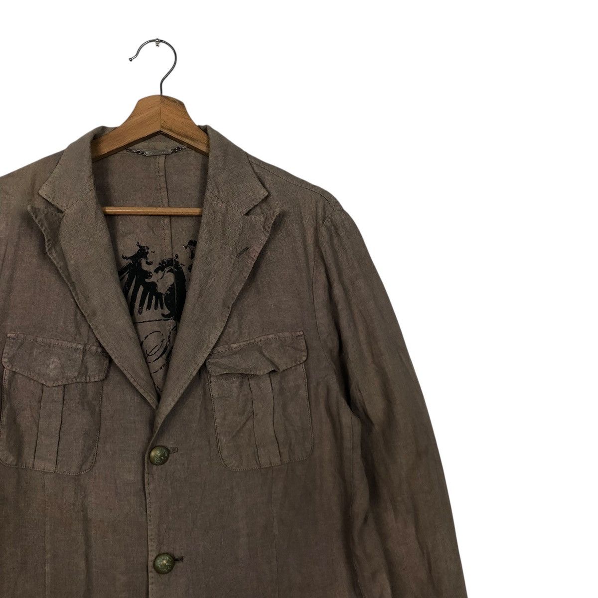 Japanese Brand 🔥VINTAGE CHORE WORK JACKET SABI SABI ISSEY MIYAKE Size US M / EU 48-50 / 2 - 9 Thumbnail