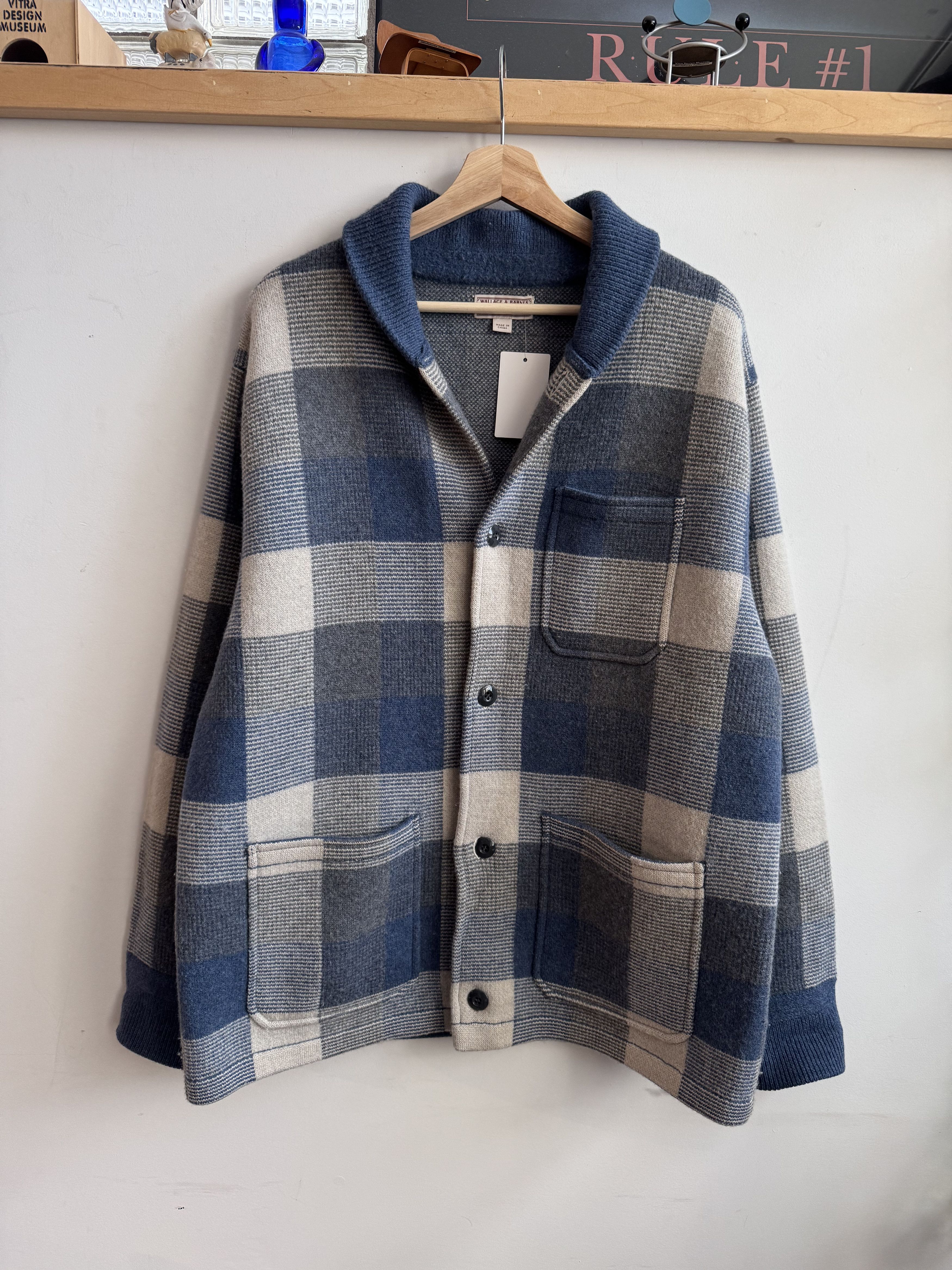Wallace & Barnes Wallace & Barnes Merino Wool Plaid Chore Jacket Jcrew Size L Size US L / EU 52-54 / 3 - 1 Thumbnail