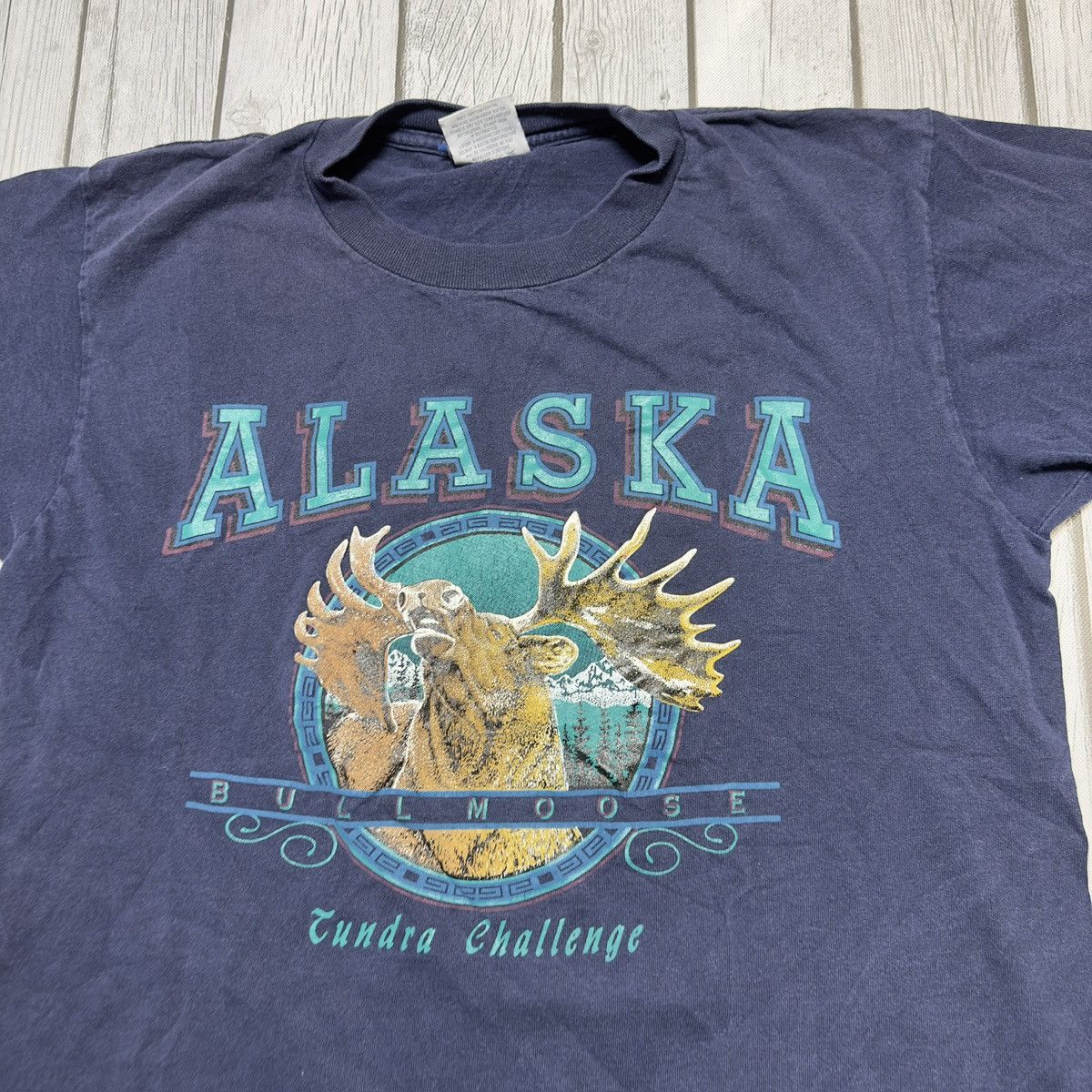 Gildan × Vintage Vintage Alaska tee Size US M / EU 48-50 / 2 - 3 Thumbnail