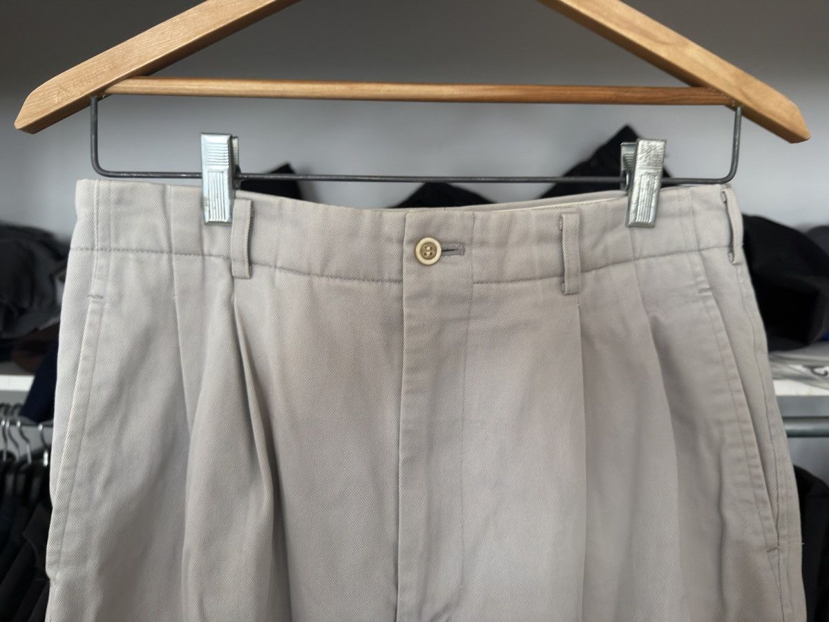 Comme des Garcons Homme white/grey/beige 1992 comme des garcons homme pleated pants Size US 29 - 3 Thumbnail