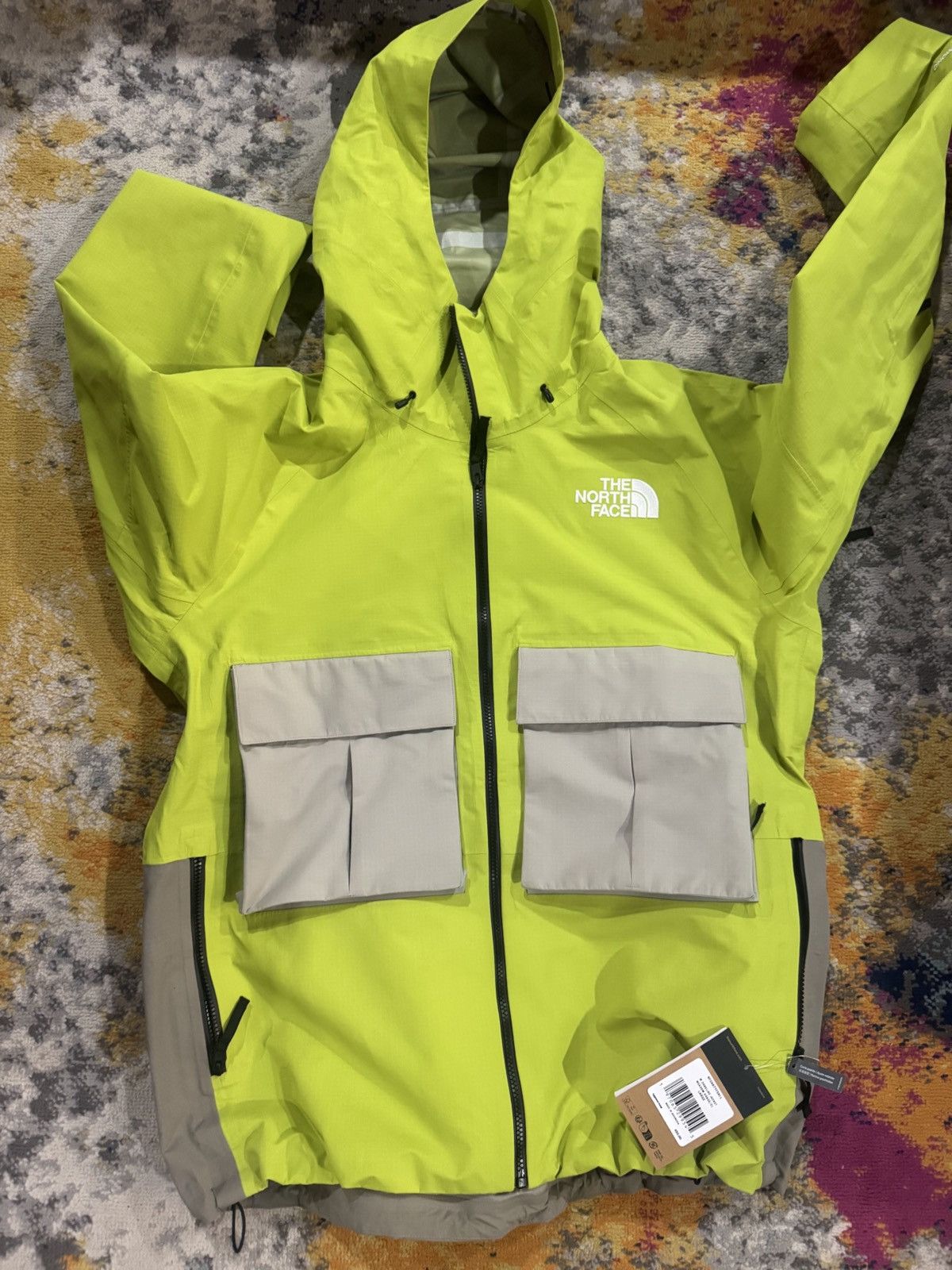 The North Face The North Face Dragline Ski Shell Waterproof Hooded Jacket Size US L / EU 52-54 / 3 - 2 Thumbnail