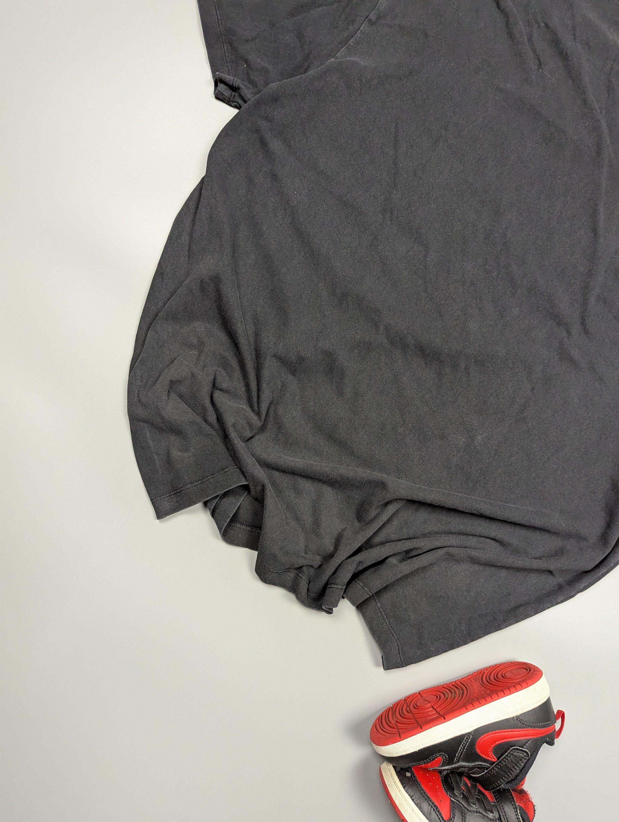 Allsaints ALLSAINTS Men`s Gray Unicorn Graphic Distressed T - Shirt Size US M / EU 48-50 / 2 - 9 Thumbnail
