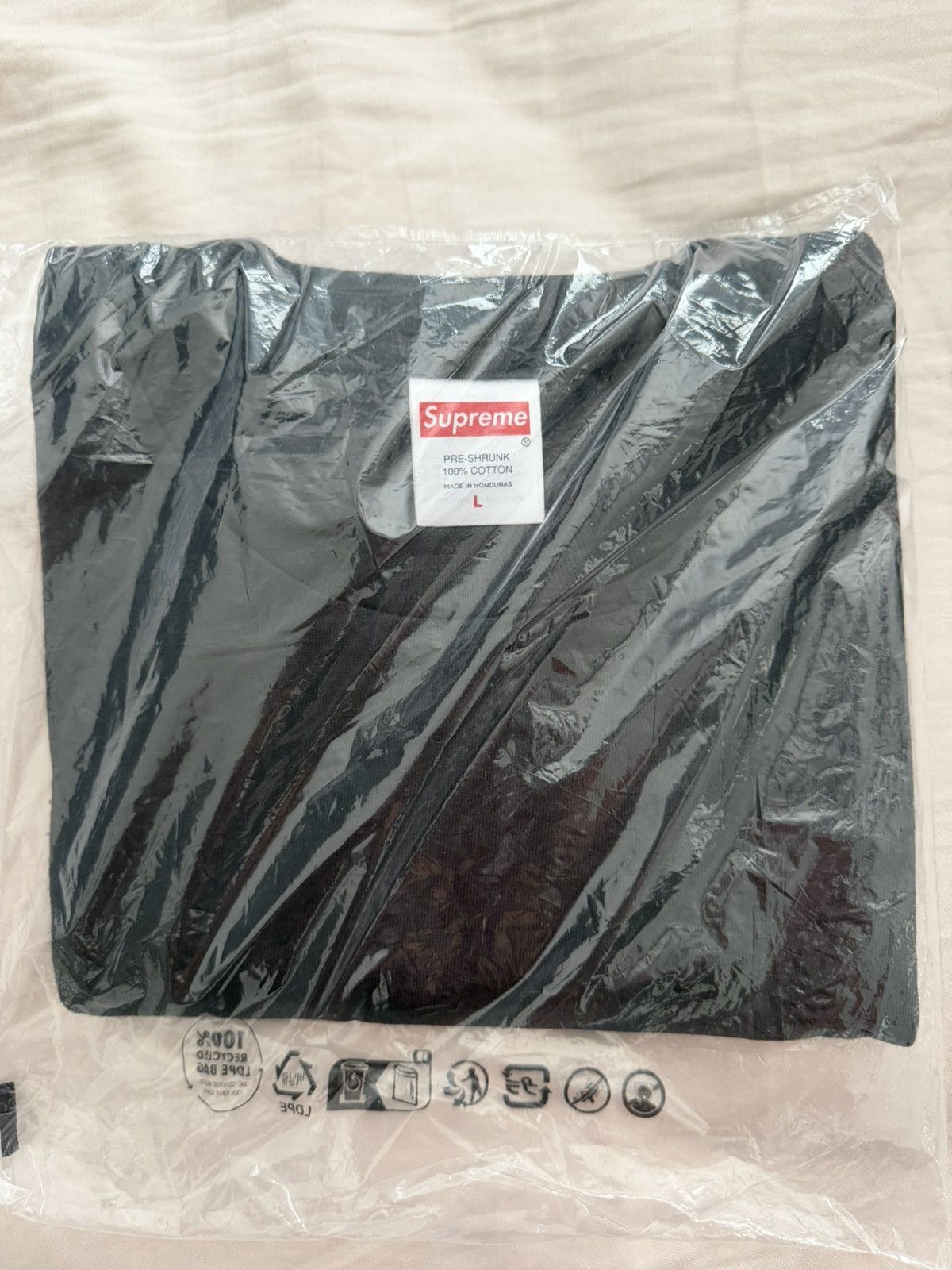 Supreme Supreme Arabic Box Logo Tee Size US L / EU 52-54 / 3 - 2 Thumbnail