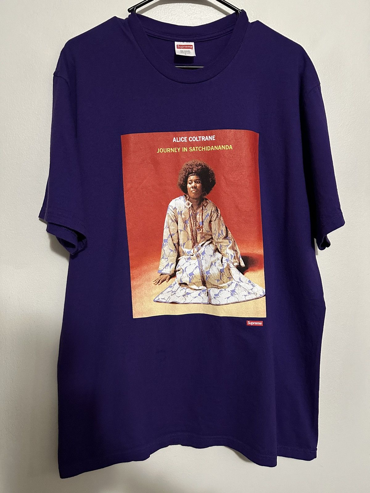 Supreme Supreme Alice Coltrane Satchidananda Tee Size US L / EU 52-54 / 3 - 1 Thumbnail