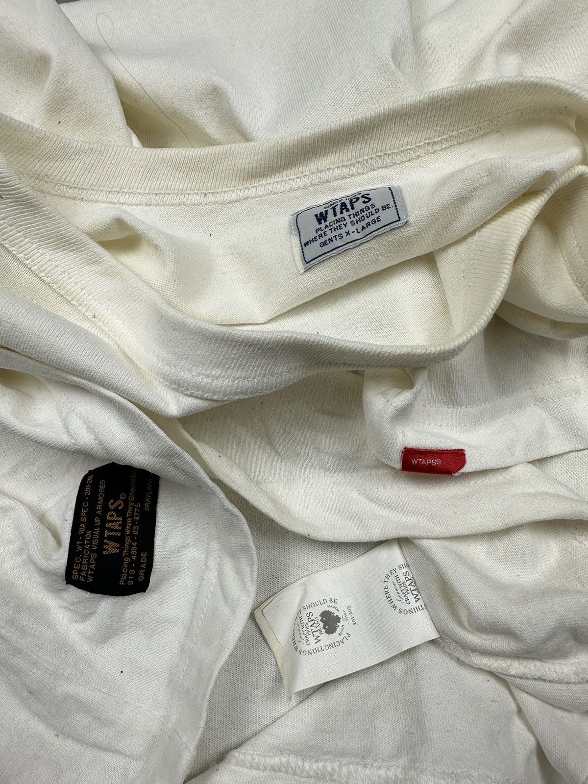 Wtaps Wtaps Urban Territory Center Spell Out Tee Size US XL / EU 56 / 4 - 6 Thumbnail