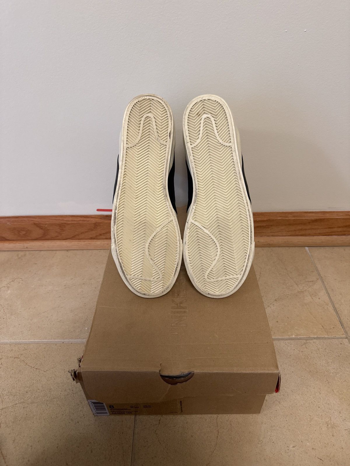 Nike × Off-White Nike Blazer Mid Off-White – US Men’s 8 | OG All | Worn Once Size US 8 / EU 41 - 5 Thumbnail