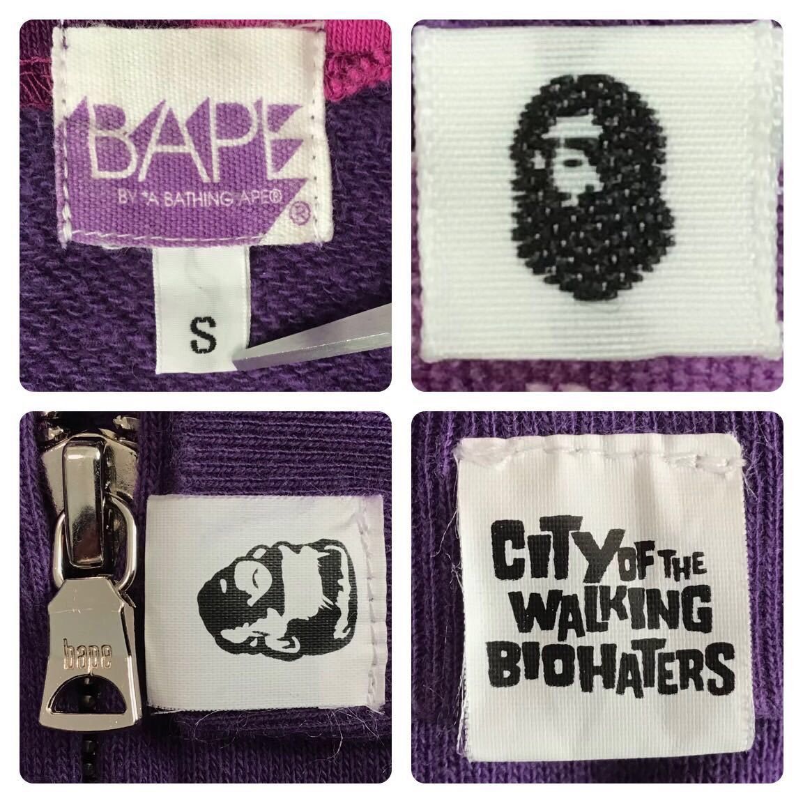 Bape × Nigo 2007 Purple camo shark full zip hoodie BAPE APE NIGO Size US S / EU 44-46 / 1 - 7 Thumbnail