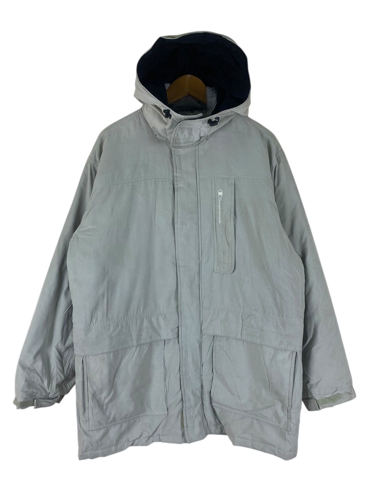 Champion × Vintage Vintage Champion Puffer Down Jacket Size US L / EU 52-54 / 3 - 1 Thumbnail