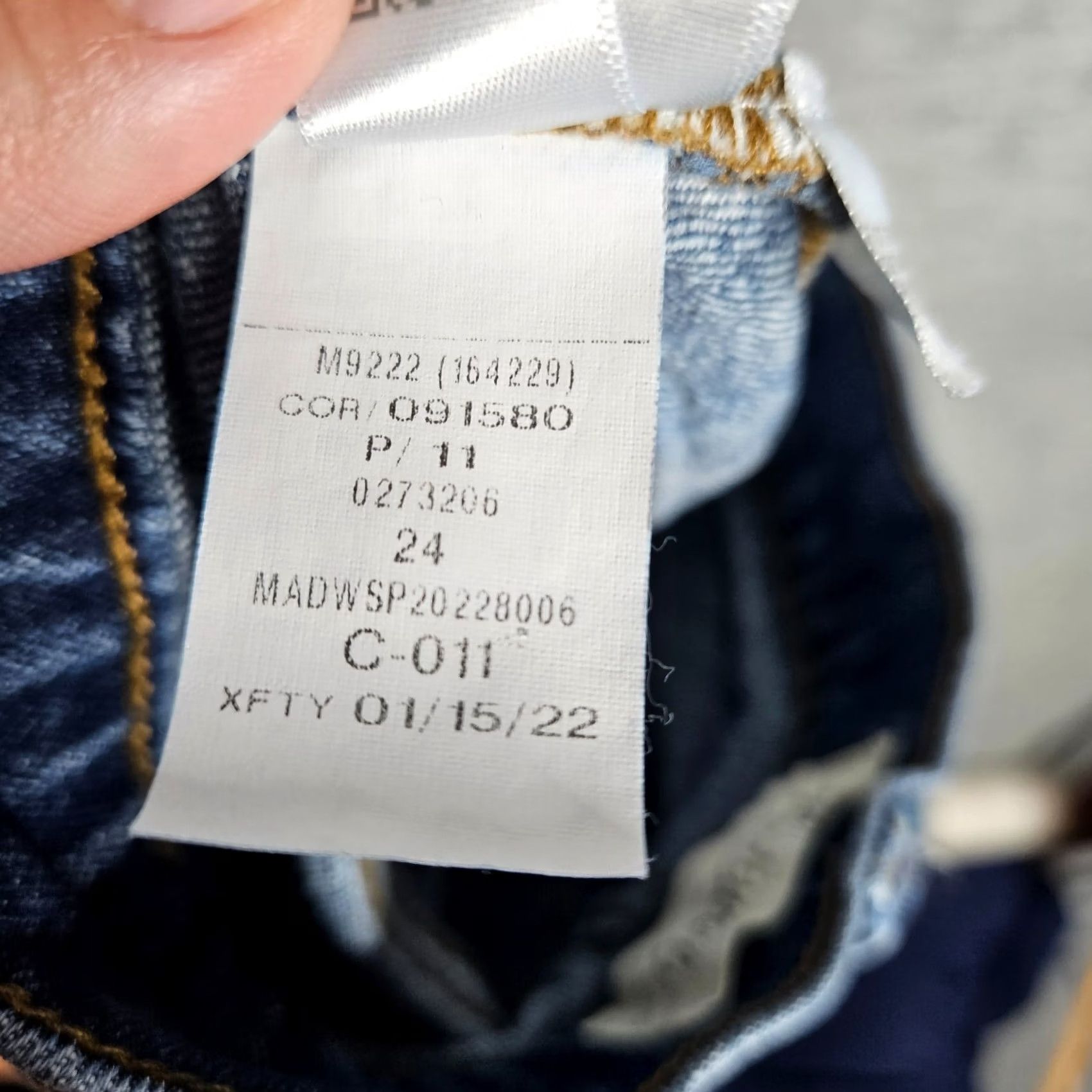 Madewell Madewell Blue Cut Off Jean High Rise Denim Short Women's Size 24 Size 42" / US 20 - 5 Thumbnail