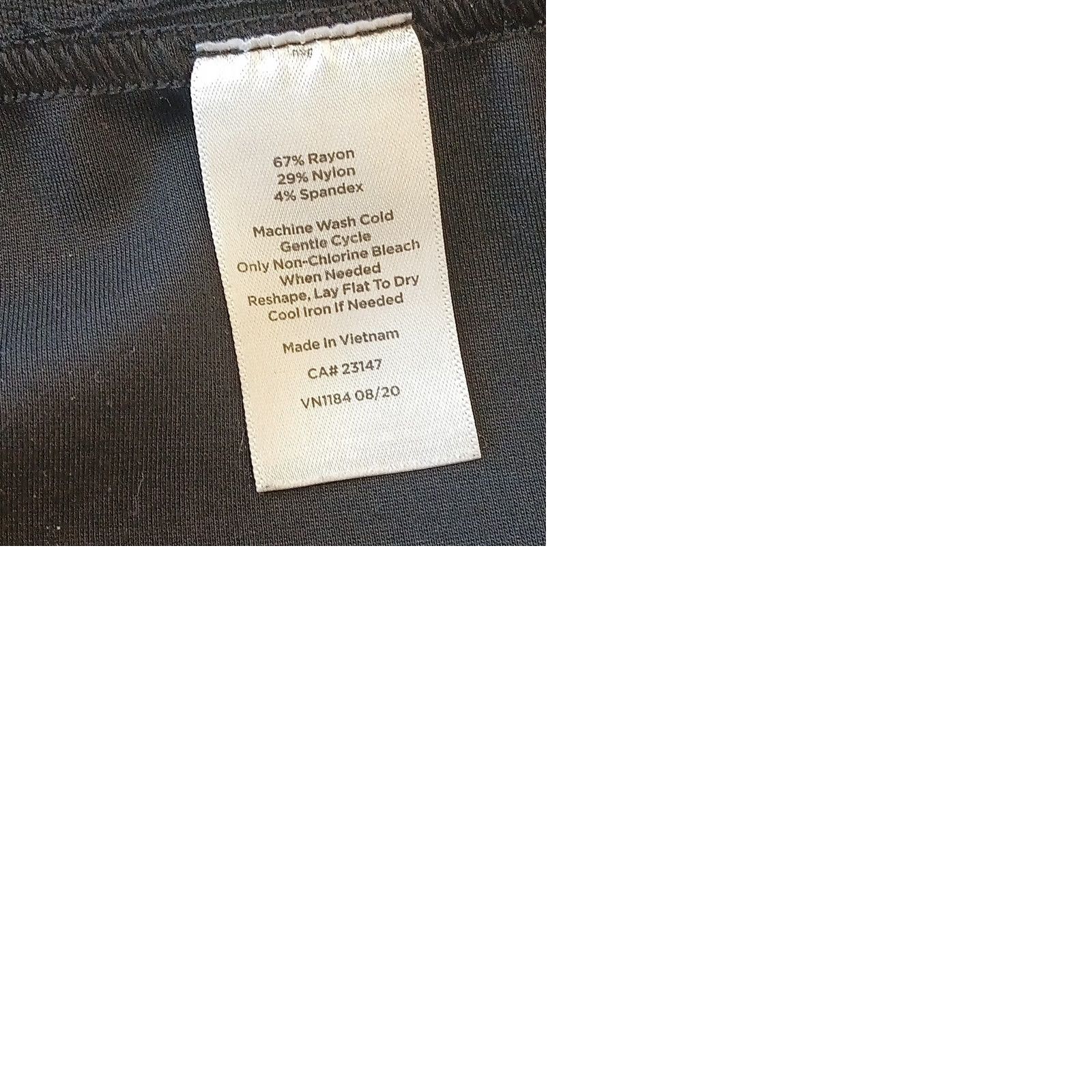 Talbots Talbots Soho Pants Womens Size 10 Black Pull On Skinny Stretch Ankle Zip Size 32" / US 10 / IT 46 - 9 Thumbnail