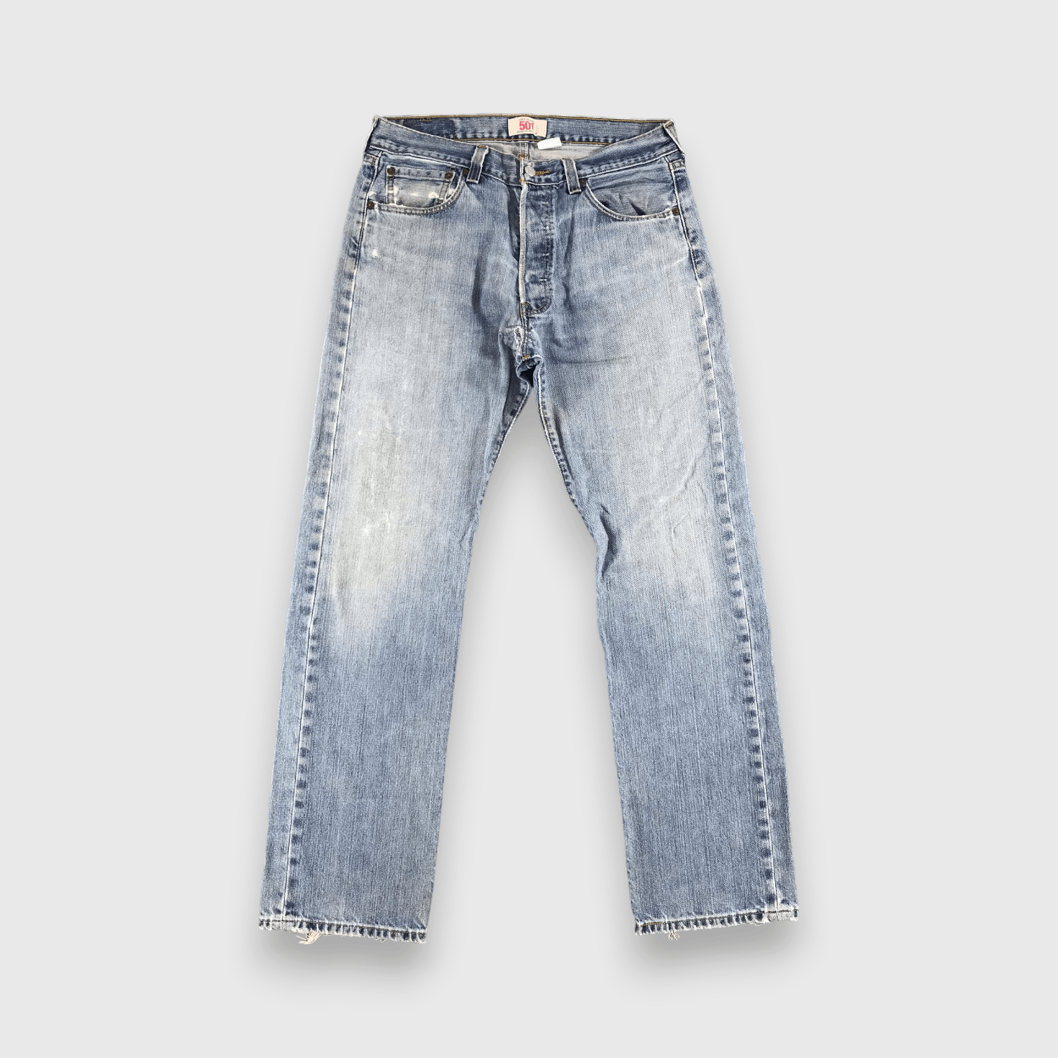Levi's Light Wash Vintage Levis 501 Jeans-J1127 Size US 33 - 1 Thumbnail