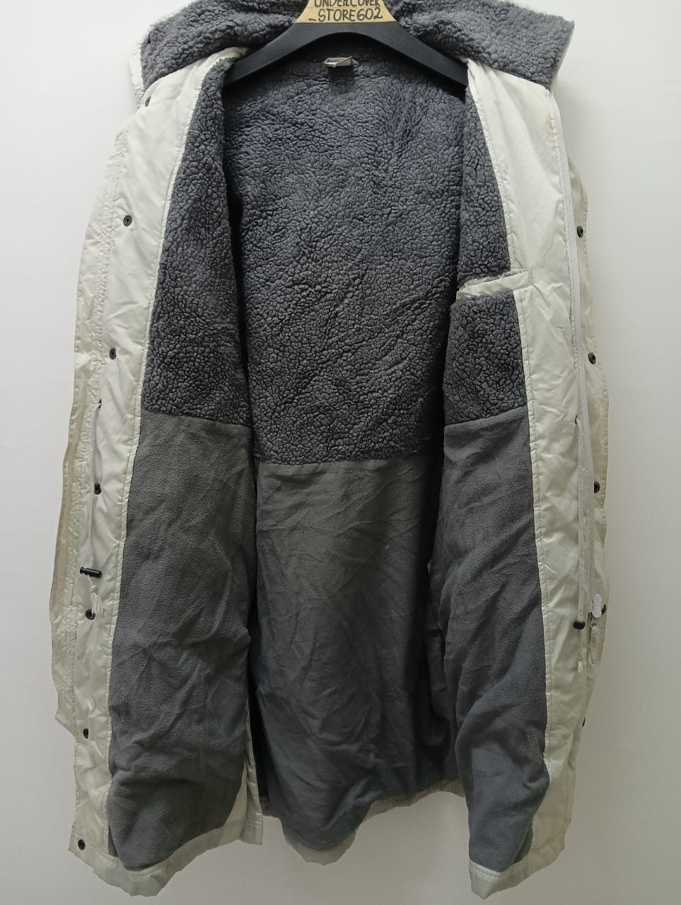 Vintage 🔥Vintage 90s NIKE SWOOSH Parka Long Jacket Size US XL / EU 56 / 4 - 5 Thumbnail