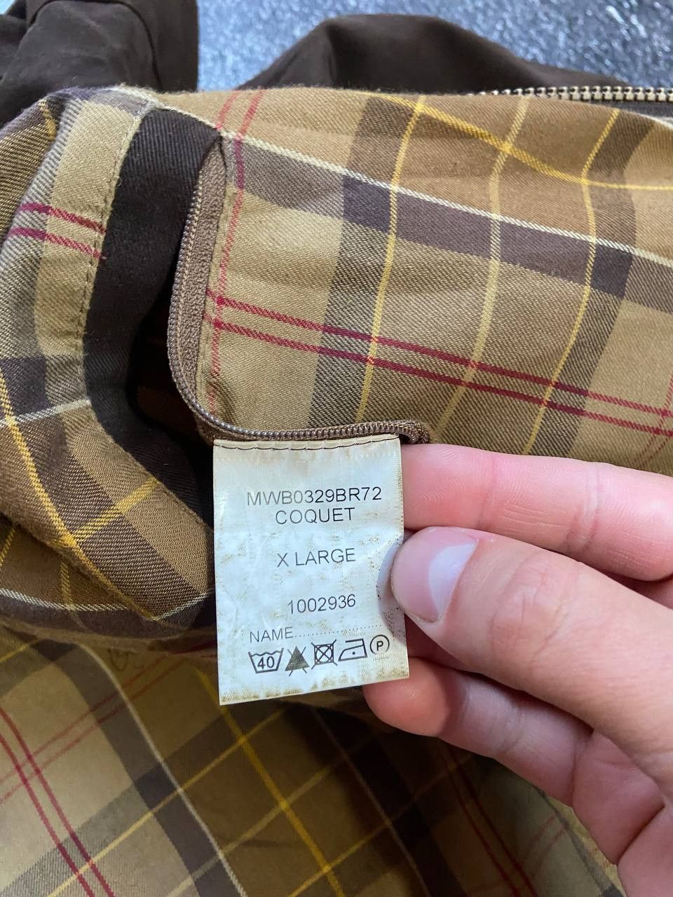 Barbour Vintage Barbour Ashby Waxed Jacket Size US XL / EU 56 / 4 - 8 Thumbnail