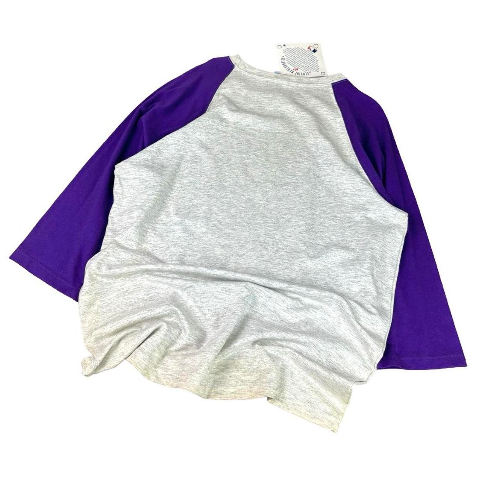 MLB × Salem Sportswear × Vintage 90s Arizona DiamondBacks Baseball Sleeve T-shirt Size US L / EU 52-54 / 3 - 4 Thumbnail