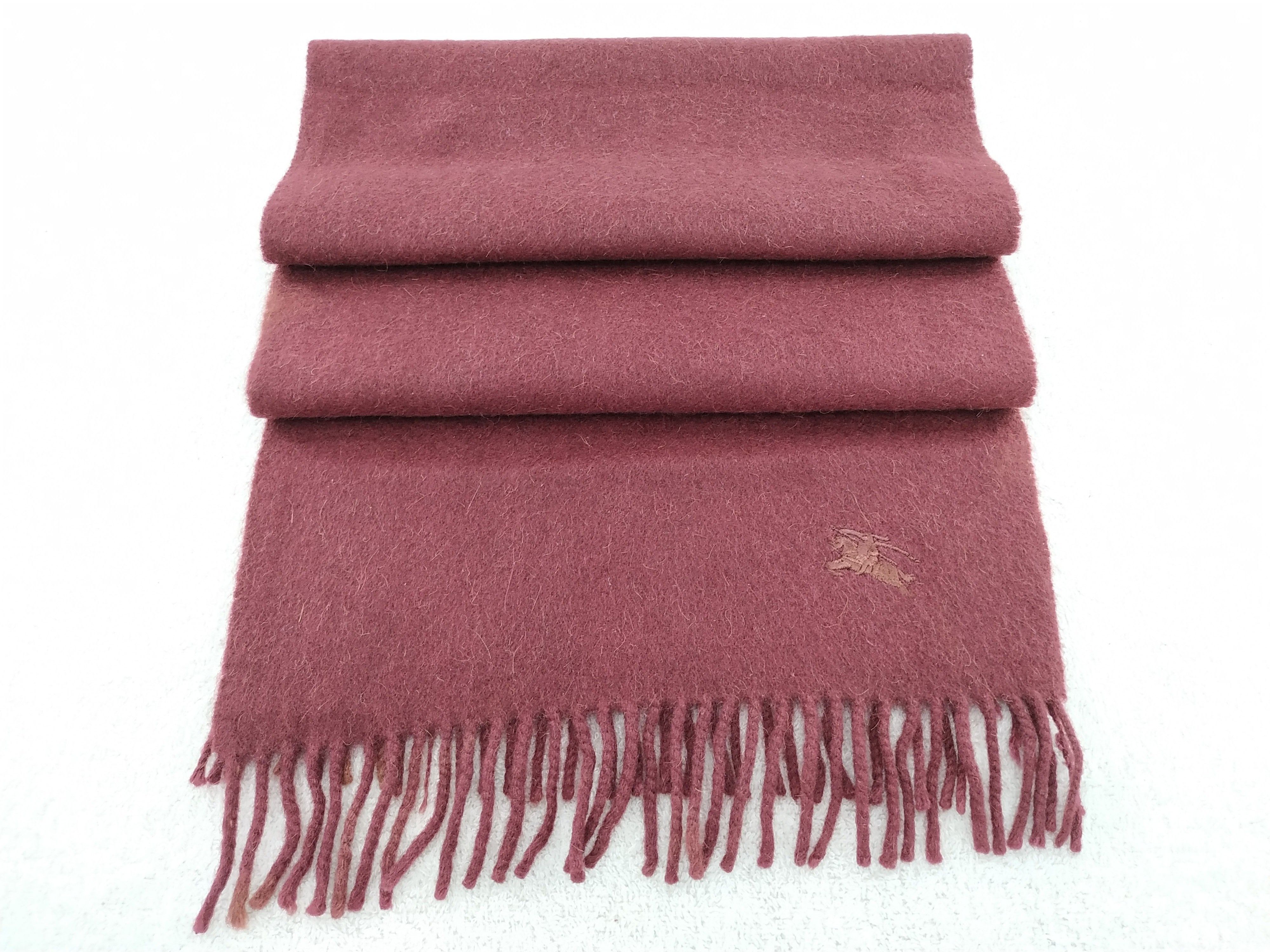 Burberry × Vintage Burberry Scarf / Muffler / Neckwear - WW200 Size ONE SIZE - 7 Thumbnail