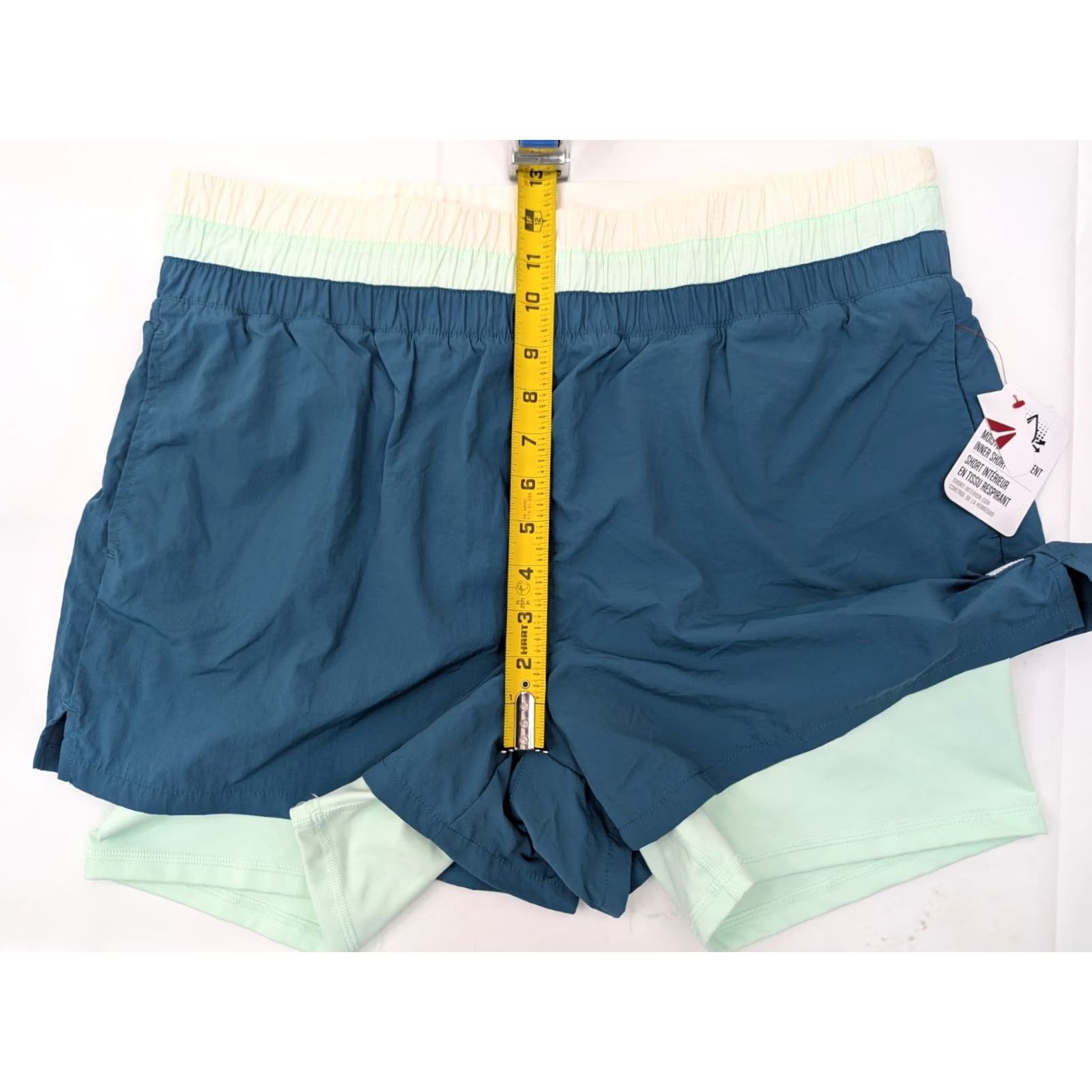 Reebok Reebok Men’s XL Athletic Shorts Teal Moisture Wicking Liner 119544 REW232SH0 XL Green Shorts Athletic Men’s Size US 36 / EU 52 - 6 Thumbnail