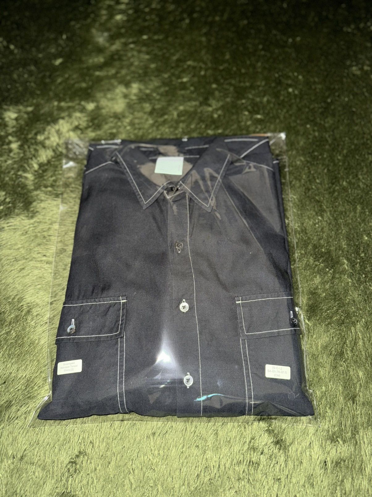Japanese Brand [2] 8division x Brownyard Collaboration Tencel Stitch Shirt Size US XL / EU 56 / 4 - 11 Thumbnail