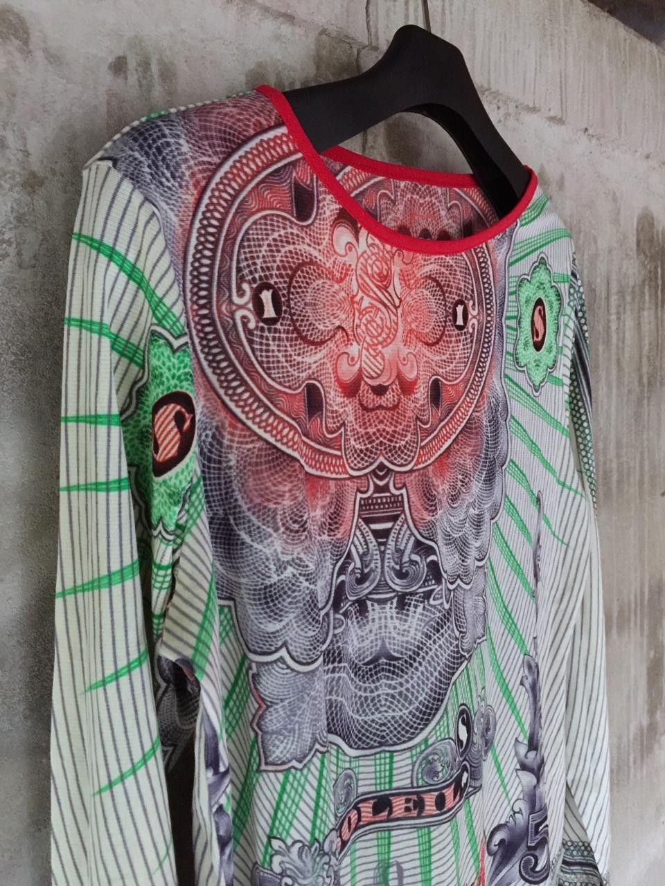 If Six Was Nine TATTOO ART MESH TOP UKNOWN BRAND Size US S / EU 44-46 / 1 - 4 Thumbnail