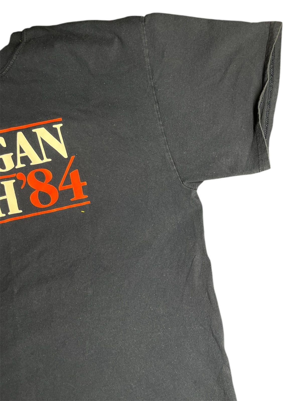 Port Authority Vintage Reagan Bush '84 T-Shirt Port & Co Navy Large Cotton Size US L / EU 52-54 / 3 - 3 Thumbnail