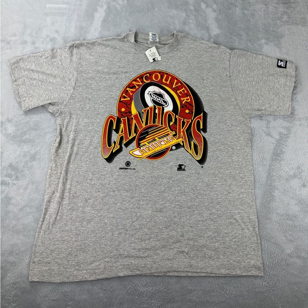 Starter Starter Canucks Vintage T Shirt Men’s Size XL Size US XL / EU 56 / 4 - 1 Thumbnail