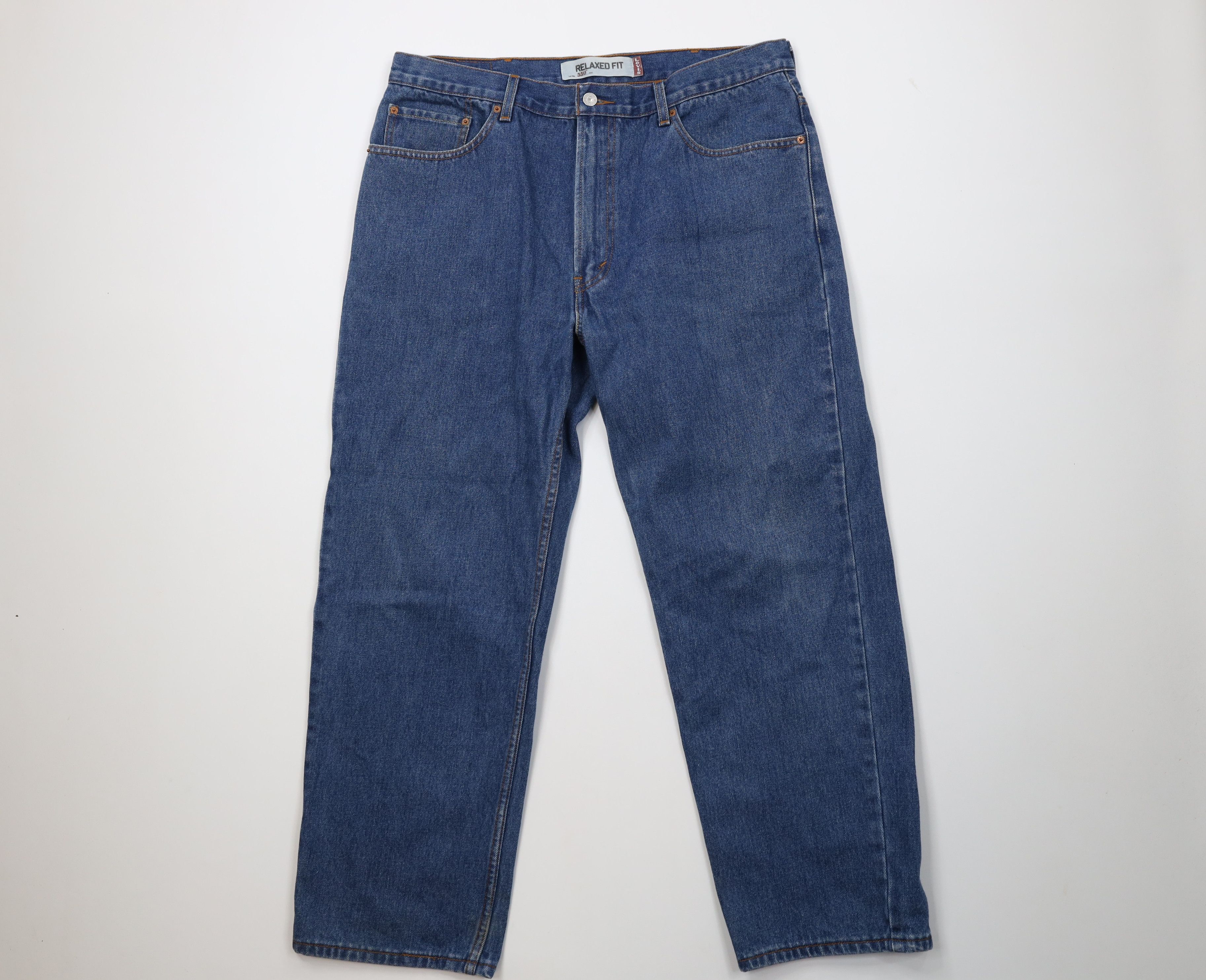 Levi's Vintage Y2K 2005 Levis 550 Fit Denim Jeans Blue Cotton Size US 38 / EU 54 - 1 Thumbnail