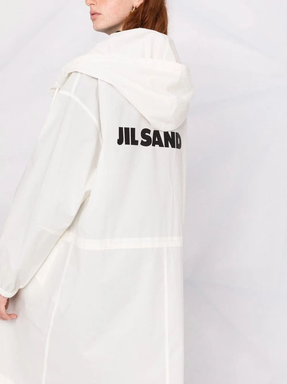 Jil Sander o1y0925 Overcoat in White Size XS / US 0-2 / IT 36-38 - 3 Thumbnail