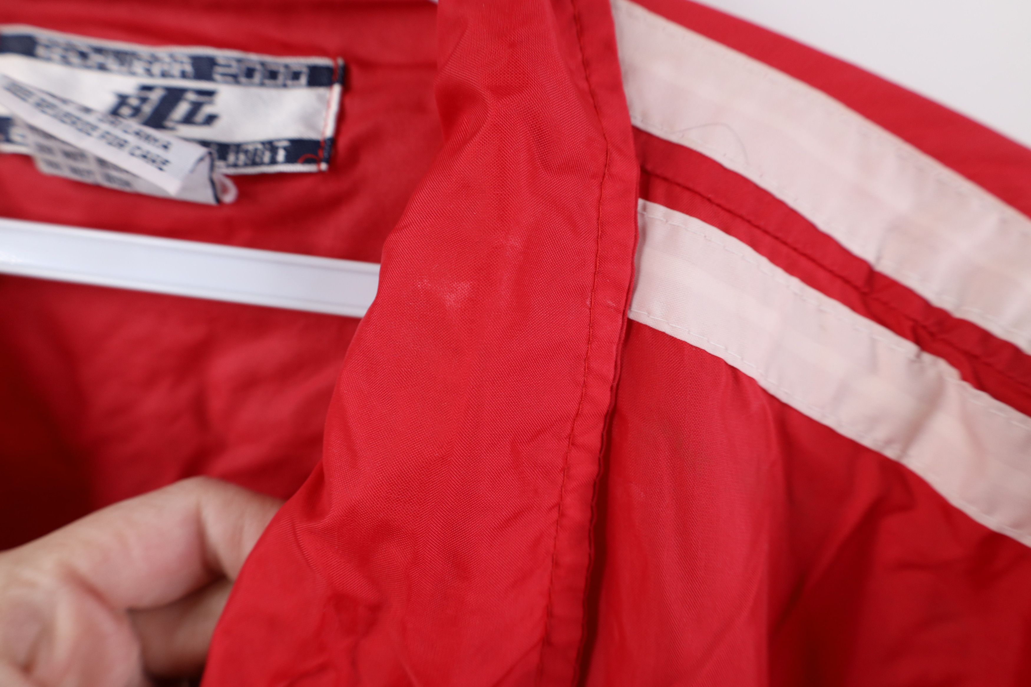 Vintage Vintage 90s Streetwear Anorak Windbreaker Jacket Red Size US XL / EU 56 / 4 - 12 Thumbnail