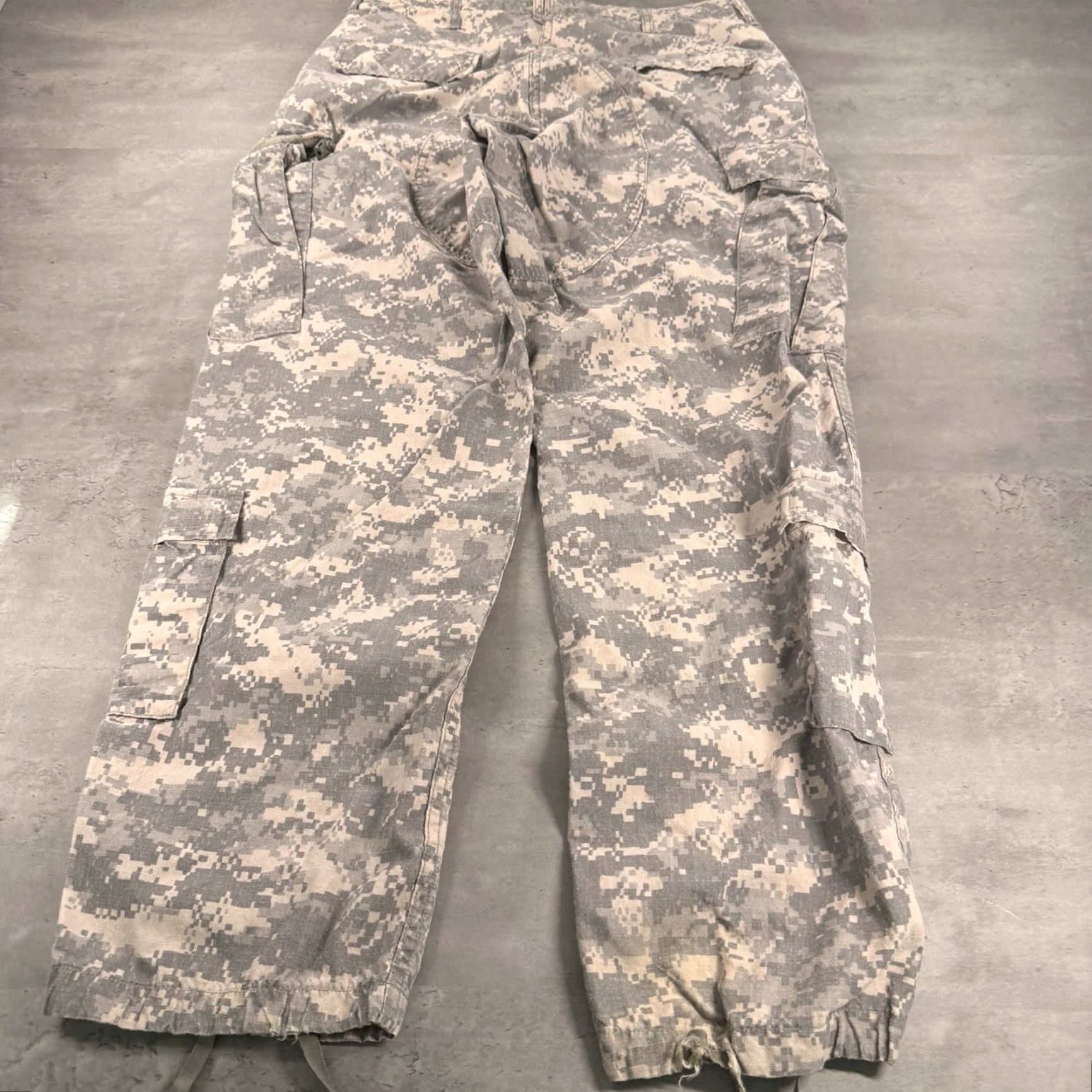 Propper VINTAGE PROPPER Military Army Cargo Pants Men Regular 33x32 Green Camouflage Canvas Cargo Pocket Army Outdoor 90s? Size US 33 - 3 Thumbnail