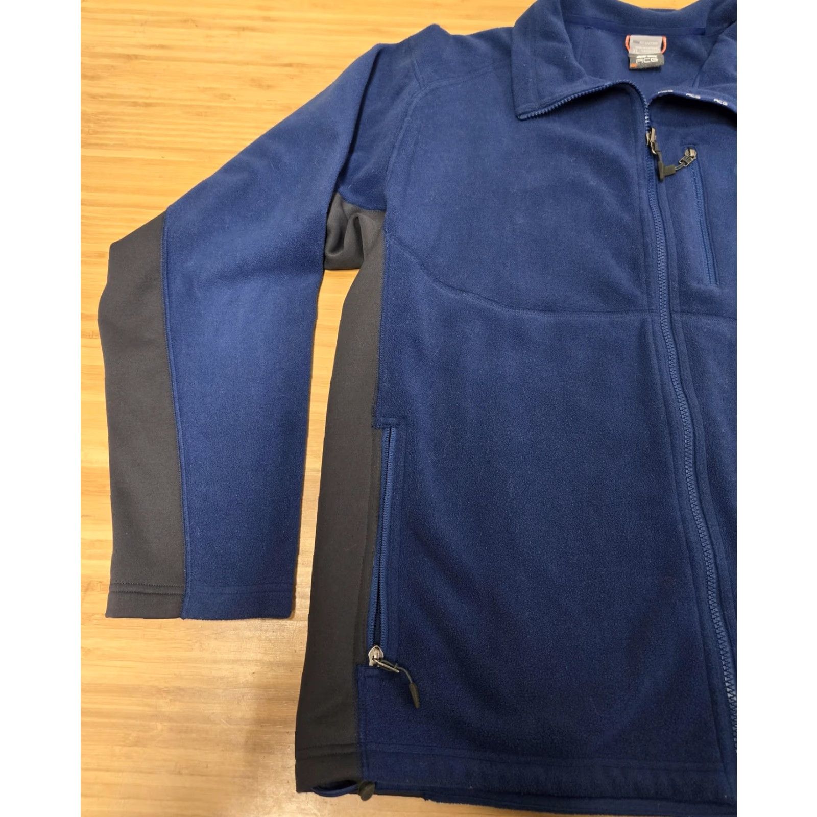 Nike Nike ACG Jacket Mens XL Blue Gray Fit Therma Full Zip Fleece Outdoor Hiking Size US XL / EU 56 / 4 - 4 Thumbnail