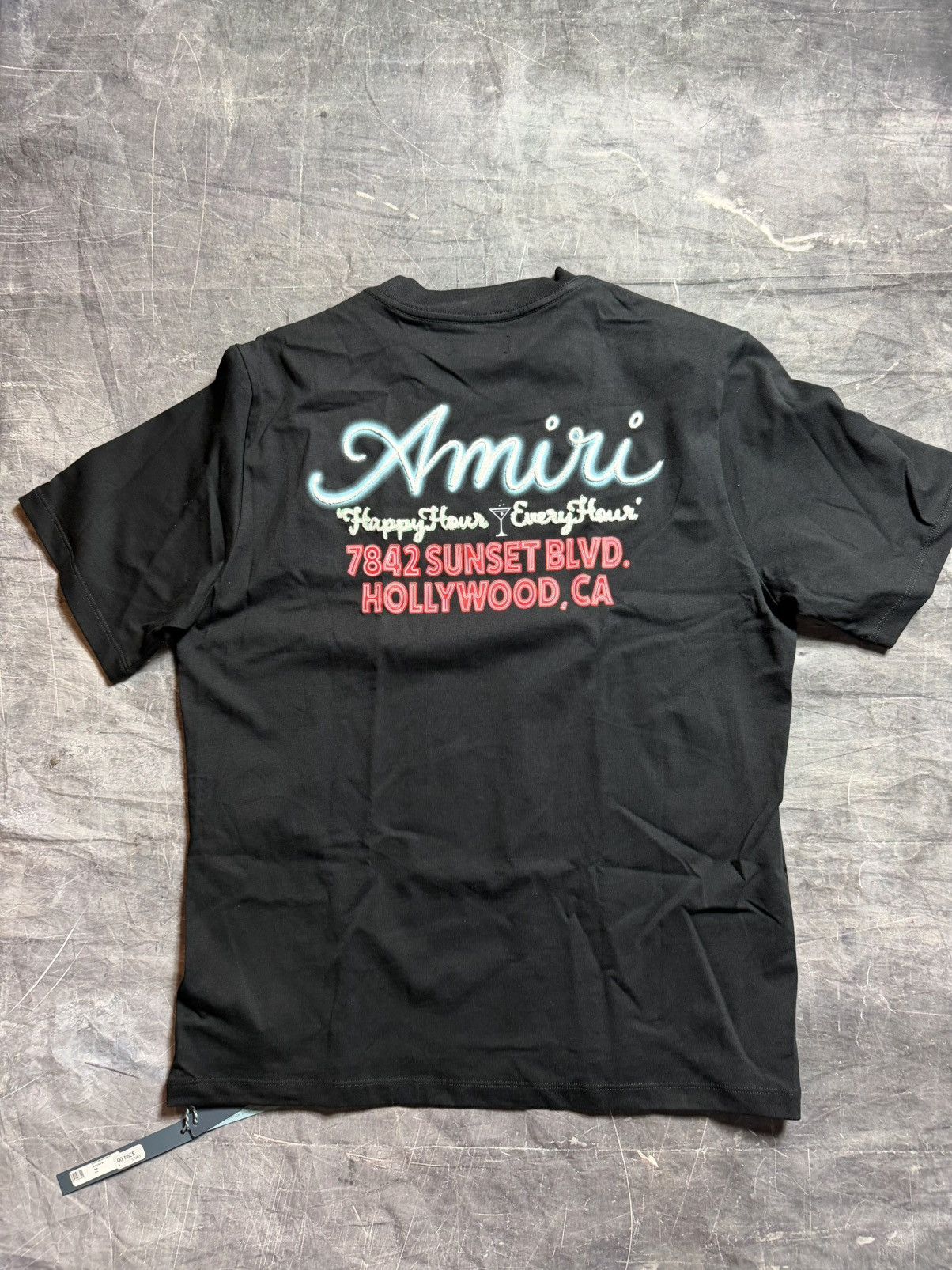 Amiri Amiri Neon Lights Embroidered Logo T-Shirt Size US L / EU 52-54 / 3 - 2 Thumbnail