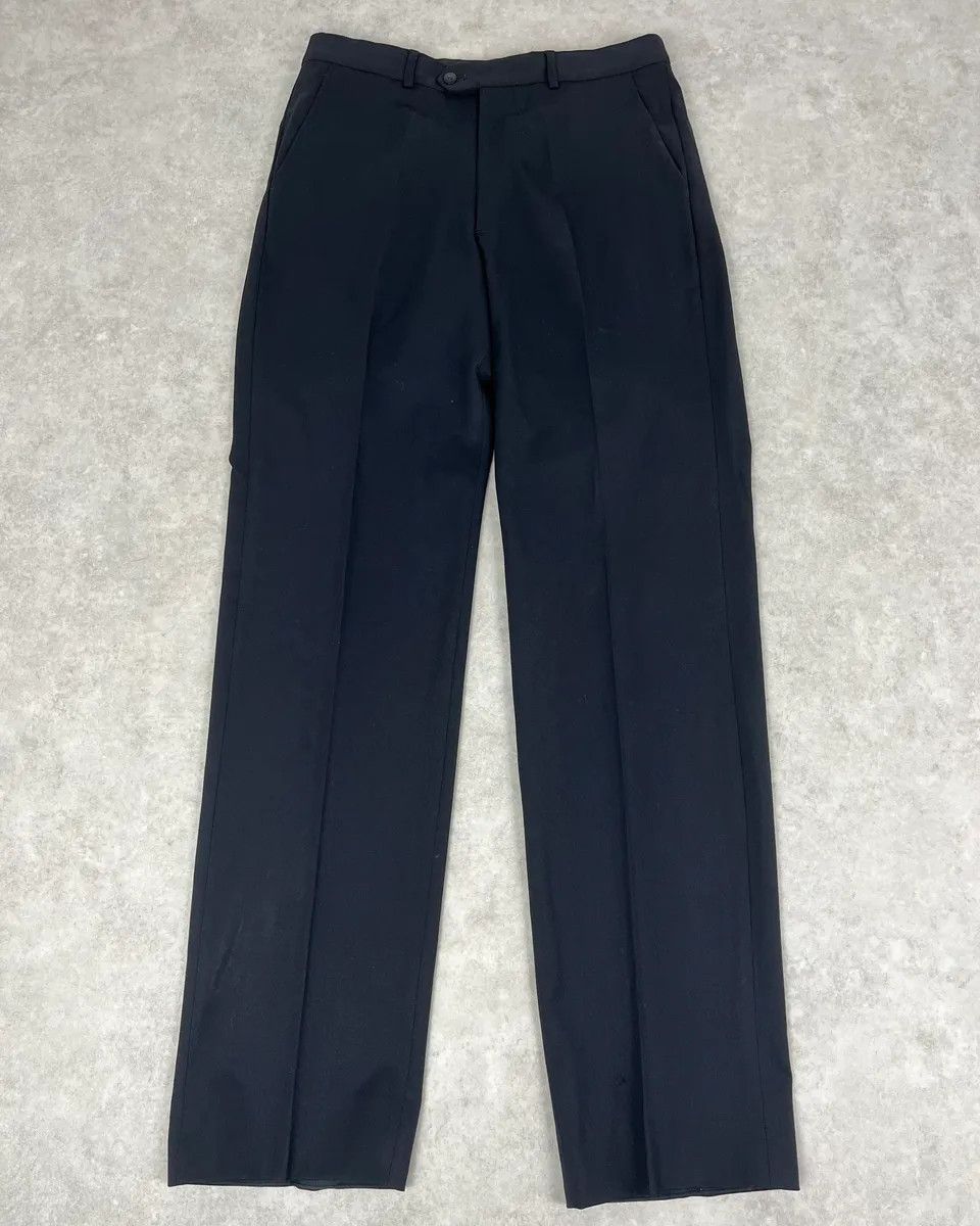 Armani Collezioni 2000s Armani Collezioni Black Classy Tailored Pants Size US 32 / EU 48 - 4 Thumbnail