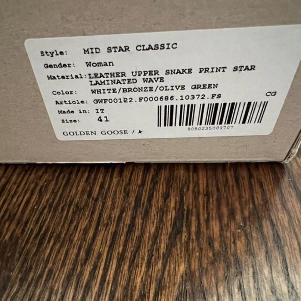 Golden Goose NWT Golden Goose Mid Star Sneakers White Size US 11 / IT 41 - 3 Thumbnail