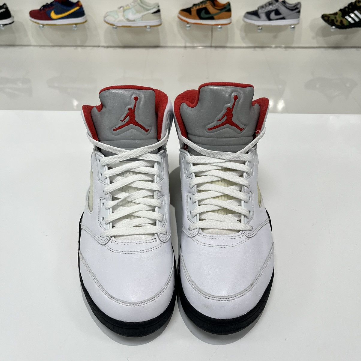 Nike Air Jordan 5 Retro Fire Red Silver Tongue (2020) Size US 10 / EU 43 - 10 Thumbnail