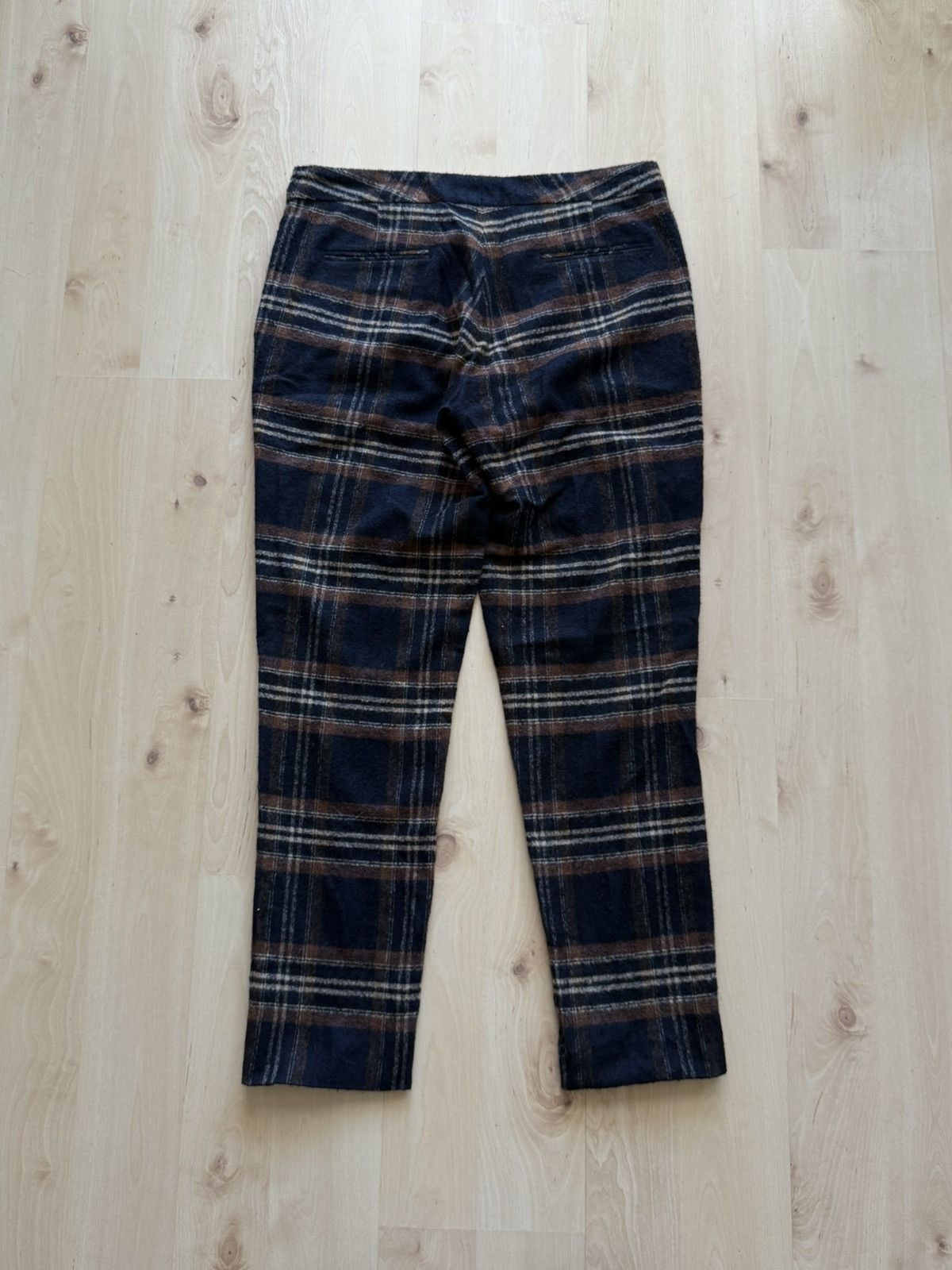 Chloe Chloe Stora Wool Check trousers Pants size 38 Size 27" / US 4 / IT 40 - 2 Thumbnail