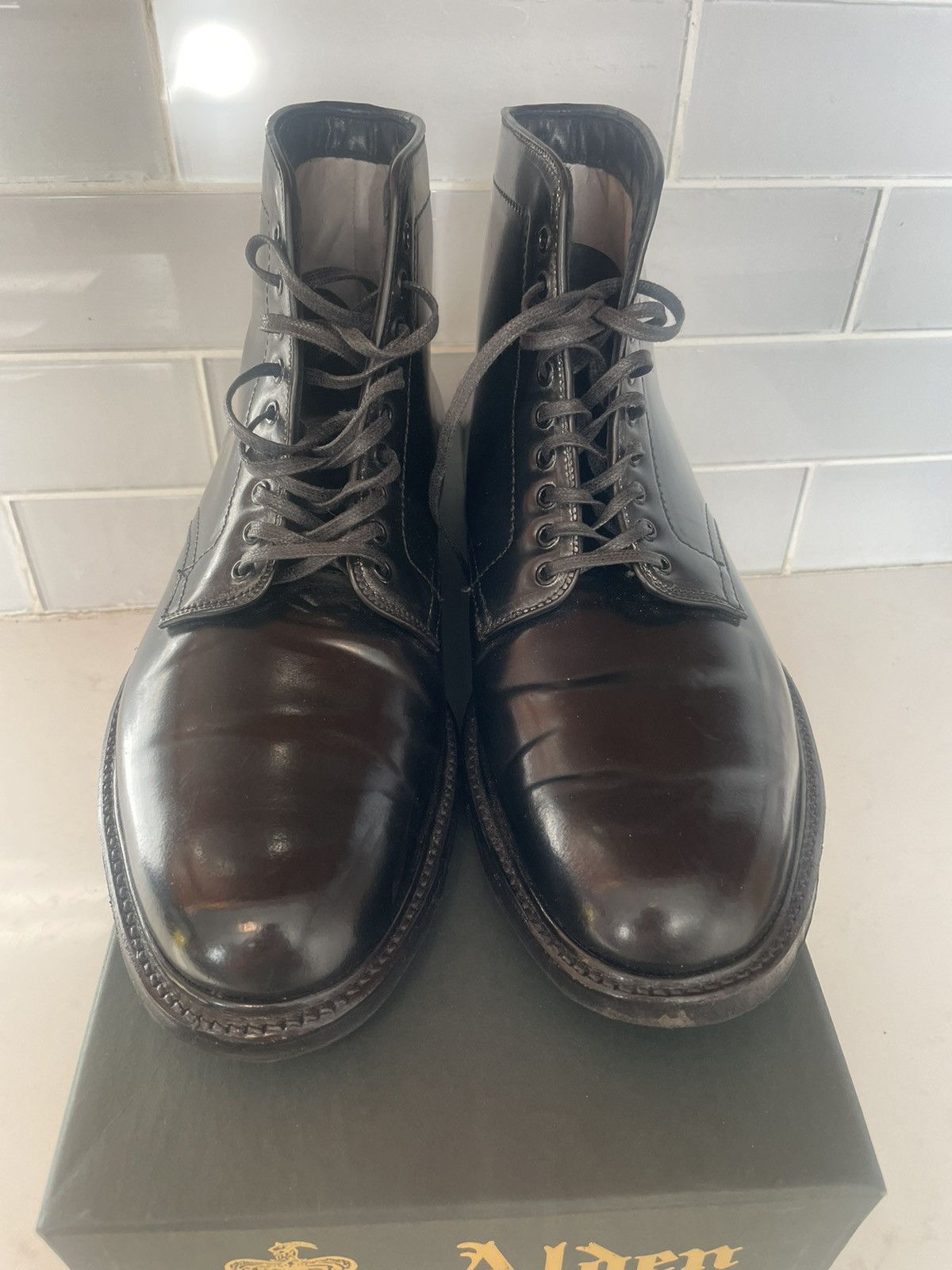 Alden Alden Shell Cordovan Leather boots Size US 9 / EU 42 - 10 Thumbnail