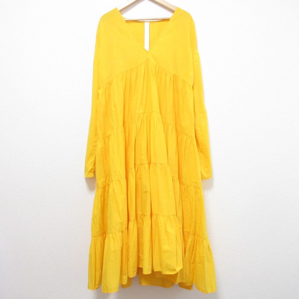 Other Other Merlette V-Neck Tiered Dress Others Dresses 32068206055 DUTY FREE for USA Size ONE SIZE - 1 Thumbnail