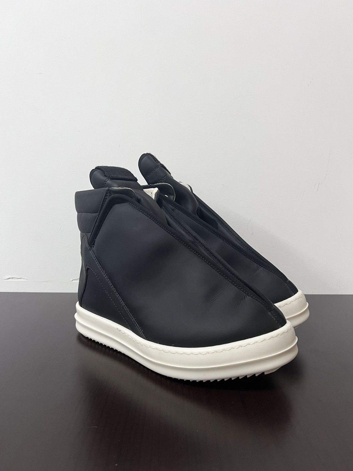 Rick Owens Drkshdw Rick owens drkshdw hoofdunk mid in black size 36.5 Size US 6.5 / IT 36.5 - 4 Thumbnail