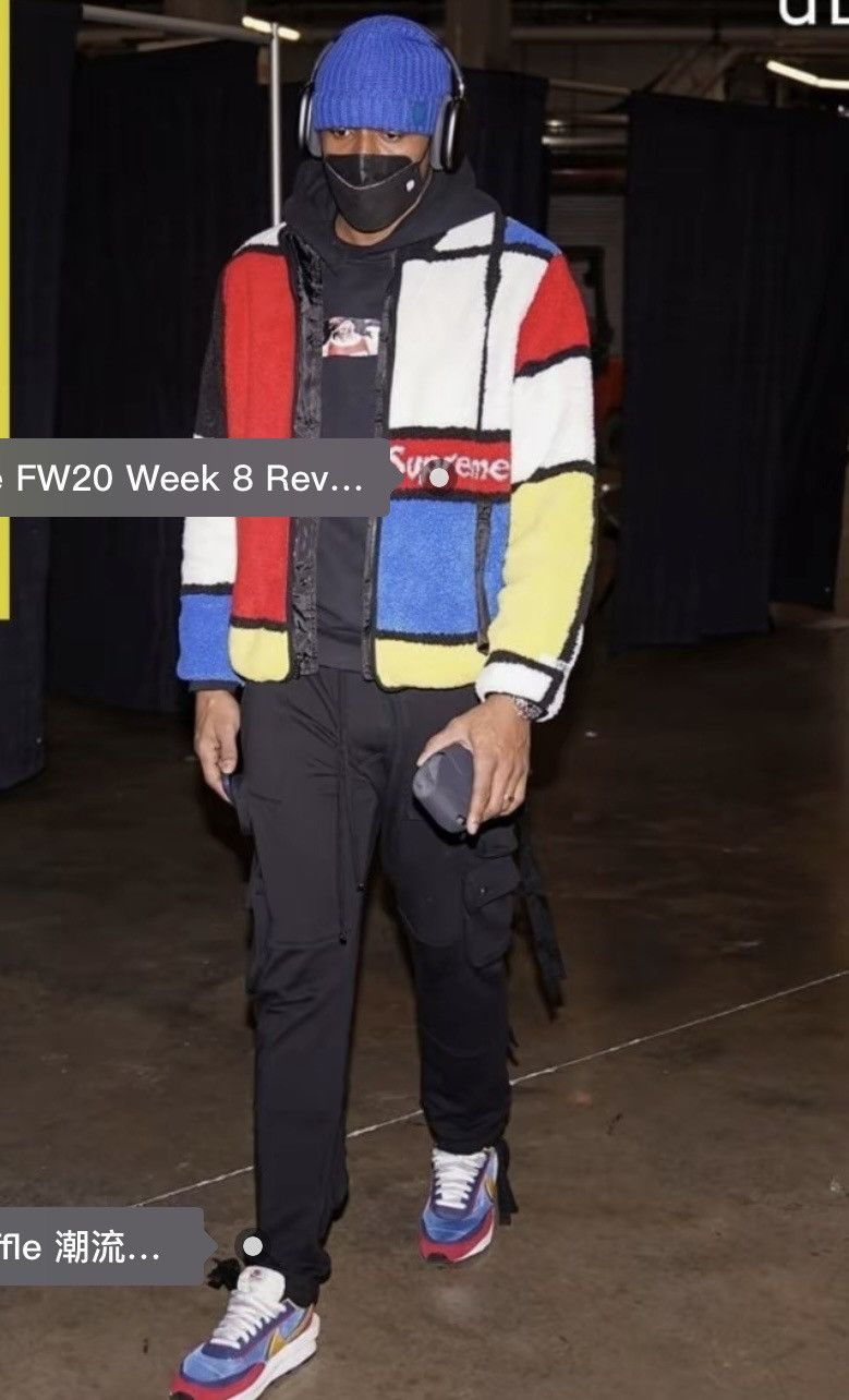 Supreme Supreme reversible colorblocked fleece Jacket Size US M / EU 48-50 / 2 - 8 Thumbnail