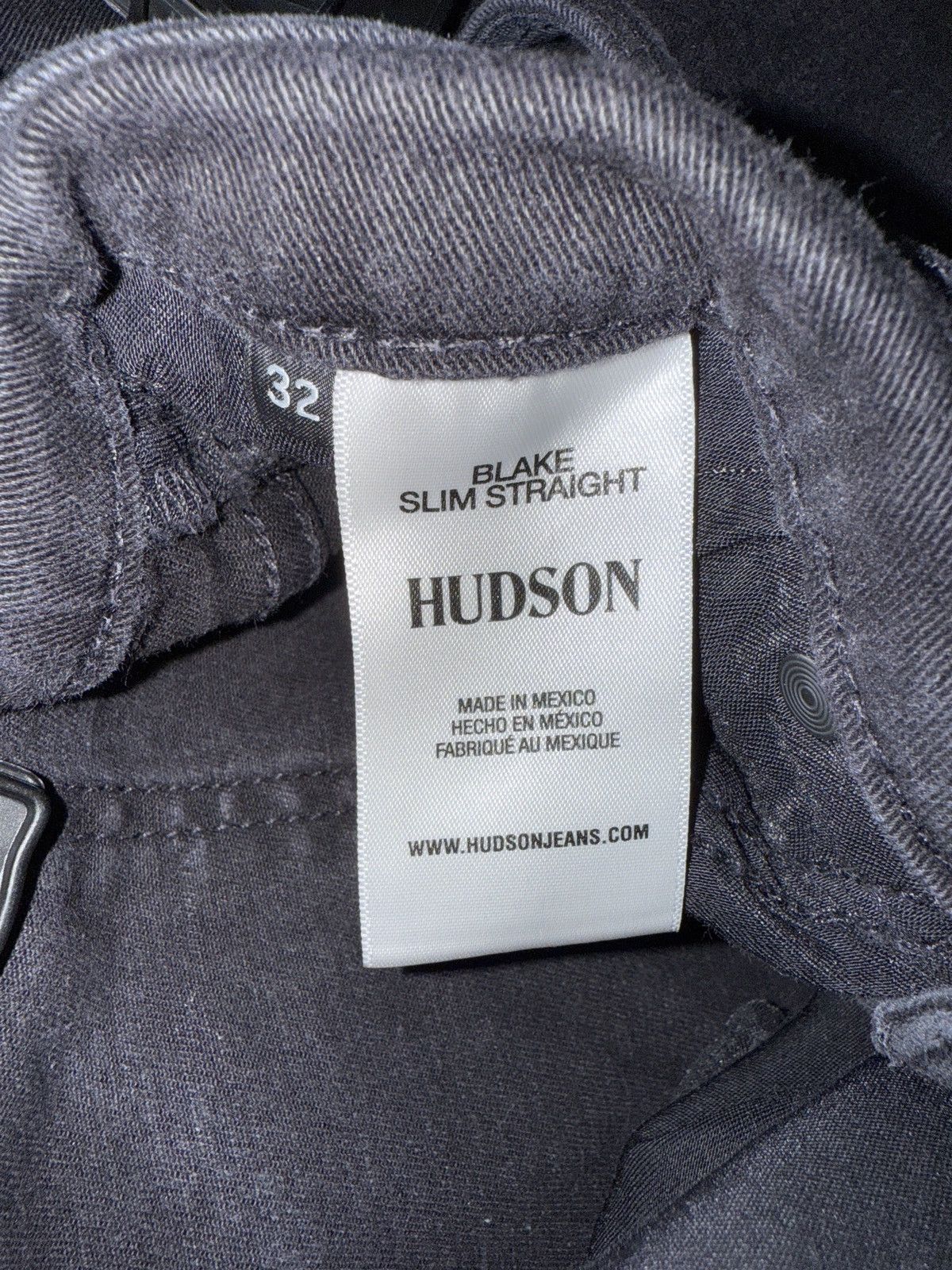 Hudson Hudson Blake Slim Straight fit Size US 32 / EU 48 - 4 Thumbnail