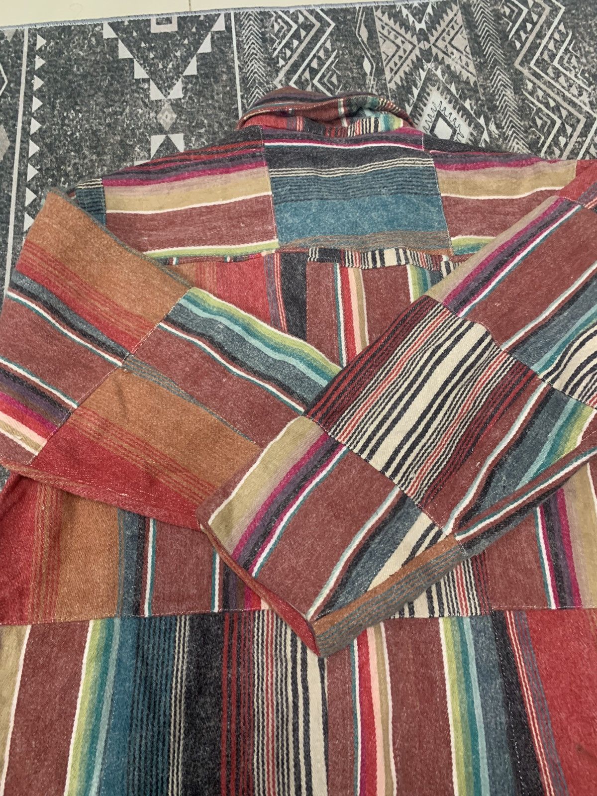 Japanese Brand VINTAGE INDIO INSPIRED BY KAPITAL SHUSHIBORO JACKET JAPAN Size US XL / EU 56 / 4 - 7 Thumbnail