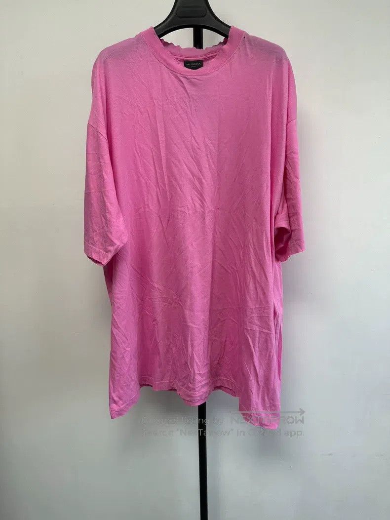 Balenciaga Balenciaga Letter Printed Round Neck Casual Sleeveless T-S Size US L / EU 52-54 / 3 - 1 Thumbnail