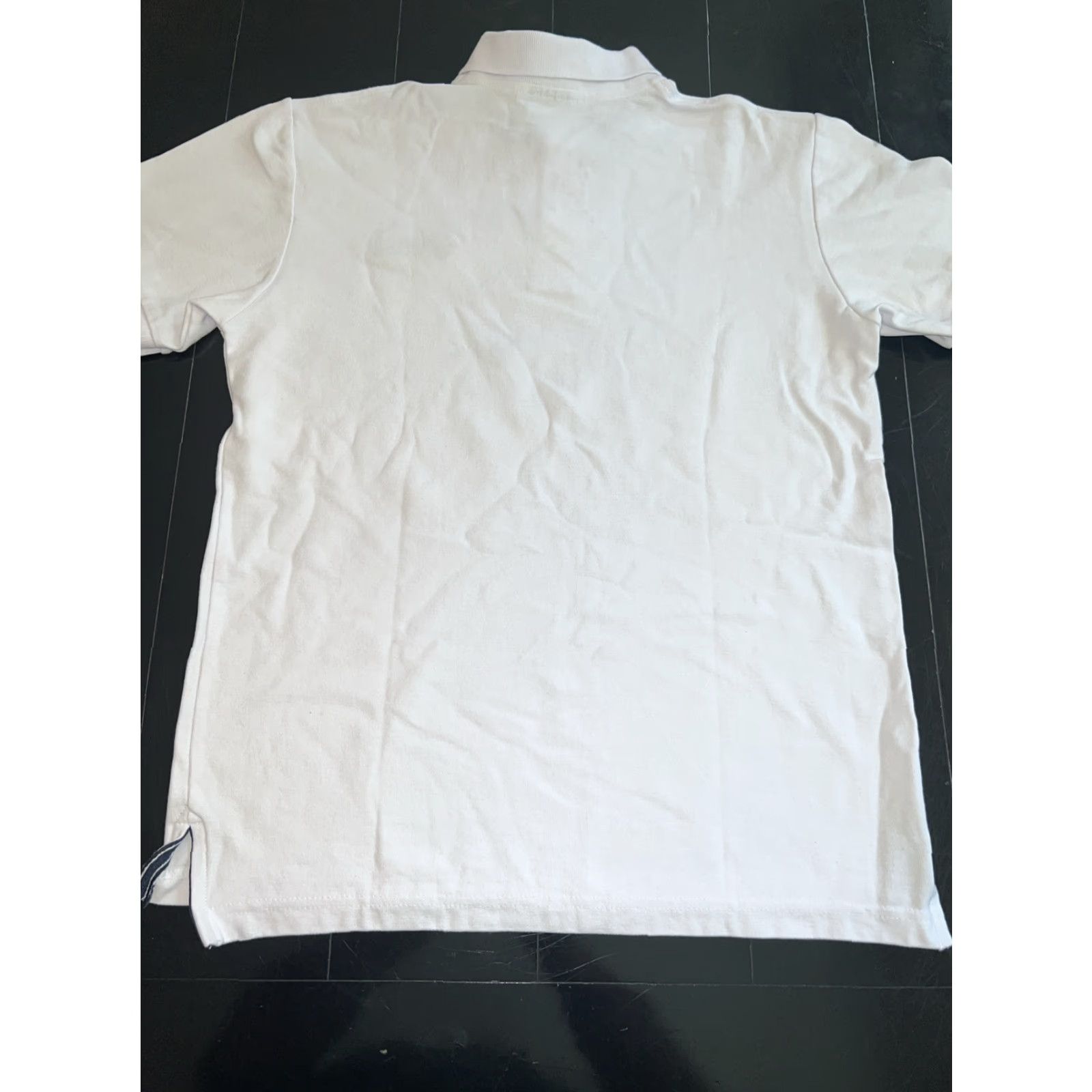 Vintage WSL World Surfing League Polo Shirt Large White 100% Cotton Knit Surfers Vintage Nike? Size US L / EU 52-54 / 3 - 7 Thumbnail