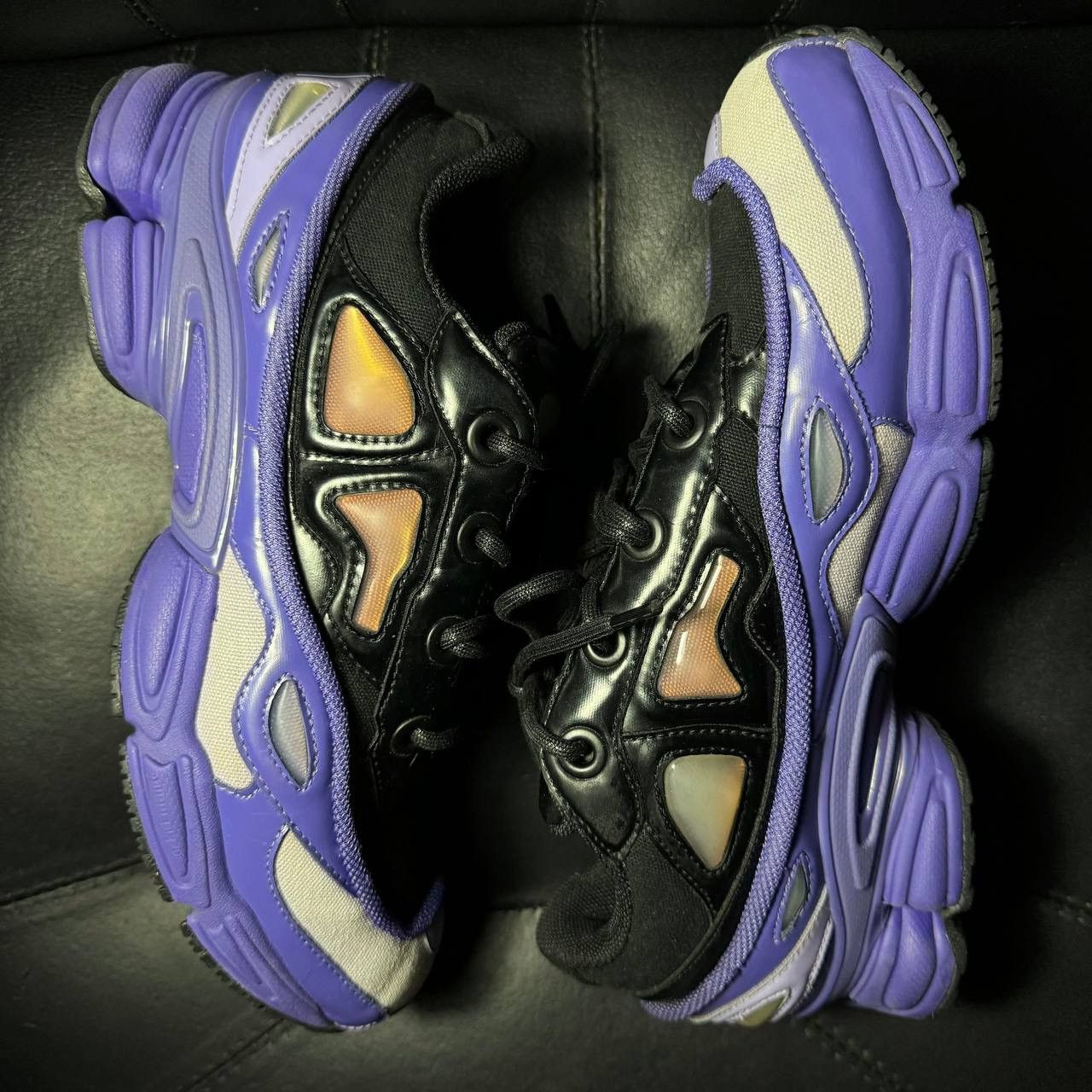 Adidas × Raf Simons adidas raf simons ozweego purple Size US 9.5 / EU 42-43 - 4 Thumbnail