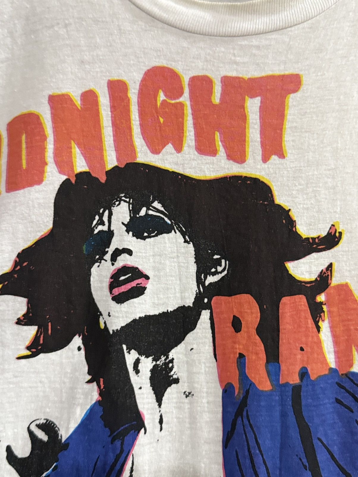 Band Tees Vintage Rolling Stone Mike Jagger Midnight Rambler Japan Tee Size US M / EU 48-50 / 2 - 3 Thumbnail